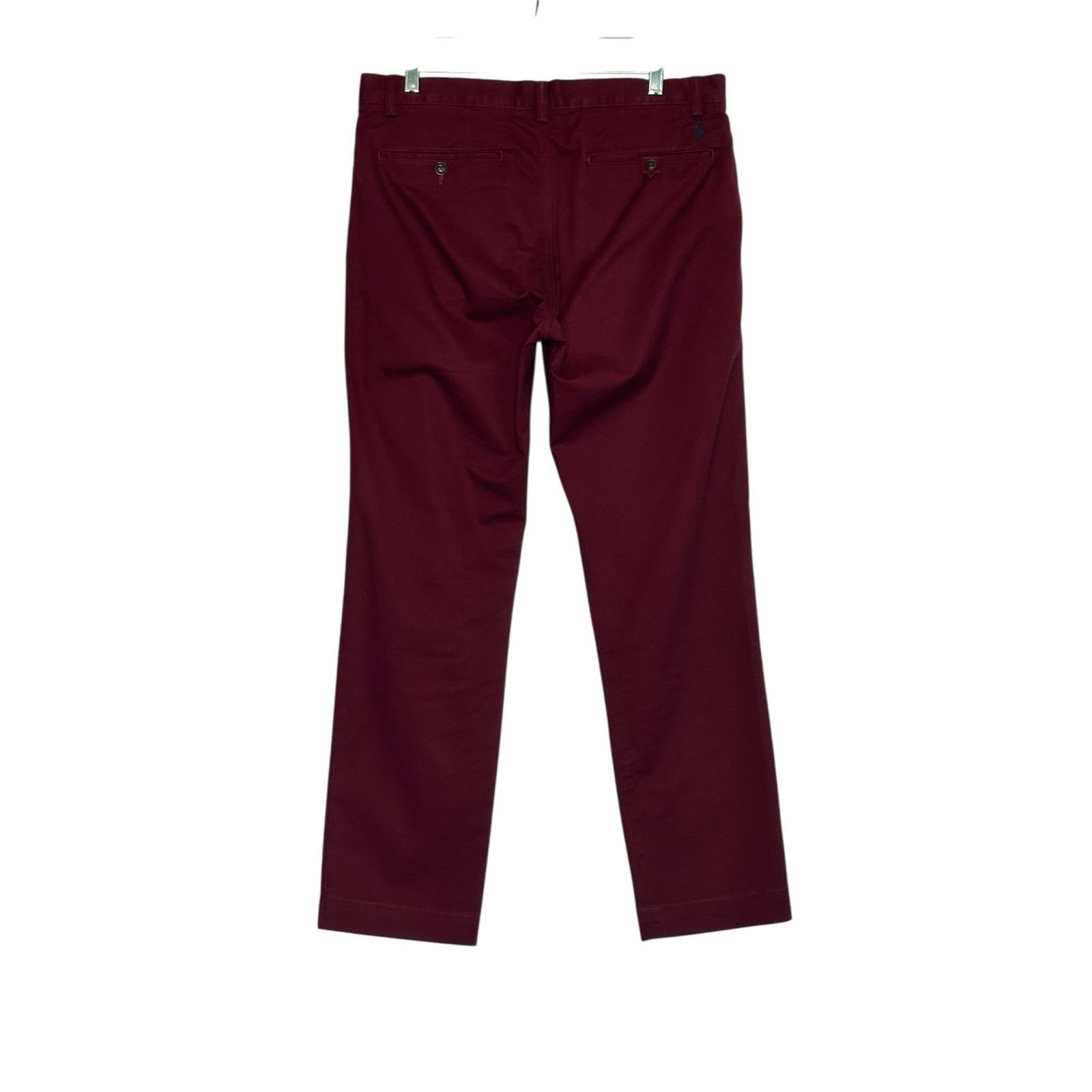 Polo Ralph Lauren Polo Ralph Lauren red stretch straight fit pants size 32 Size US 32 / EU 48 - 9 Thumbnail