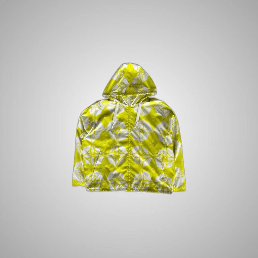 Louis Vuitton LOUIS VUITTON WHITE & YELLOW SHIBORI MONOGRAM WINDBREAKER Size US XXL / EU 58 / 5 - 1 Thumbnail