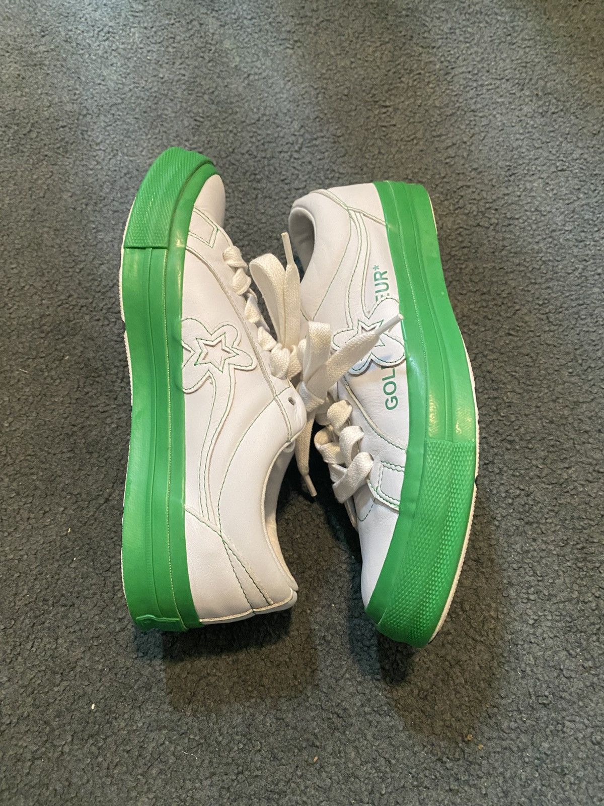 Converse × Golf Wang × Golf le Fleur CONVERSE ONE STAR X TYLER THE CREATOR GOLF LE FLEUR SNEAKERS Size US 7 / EU 40 - 3 Thumbnail