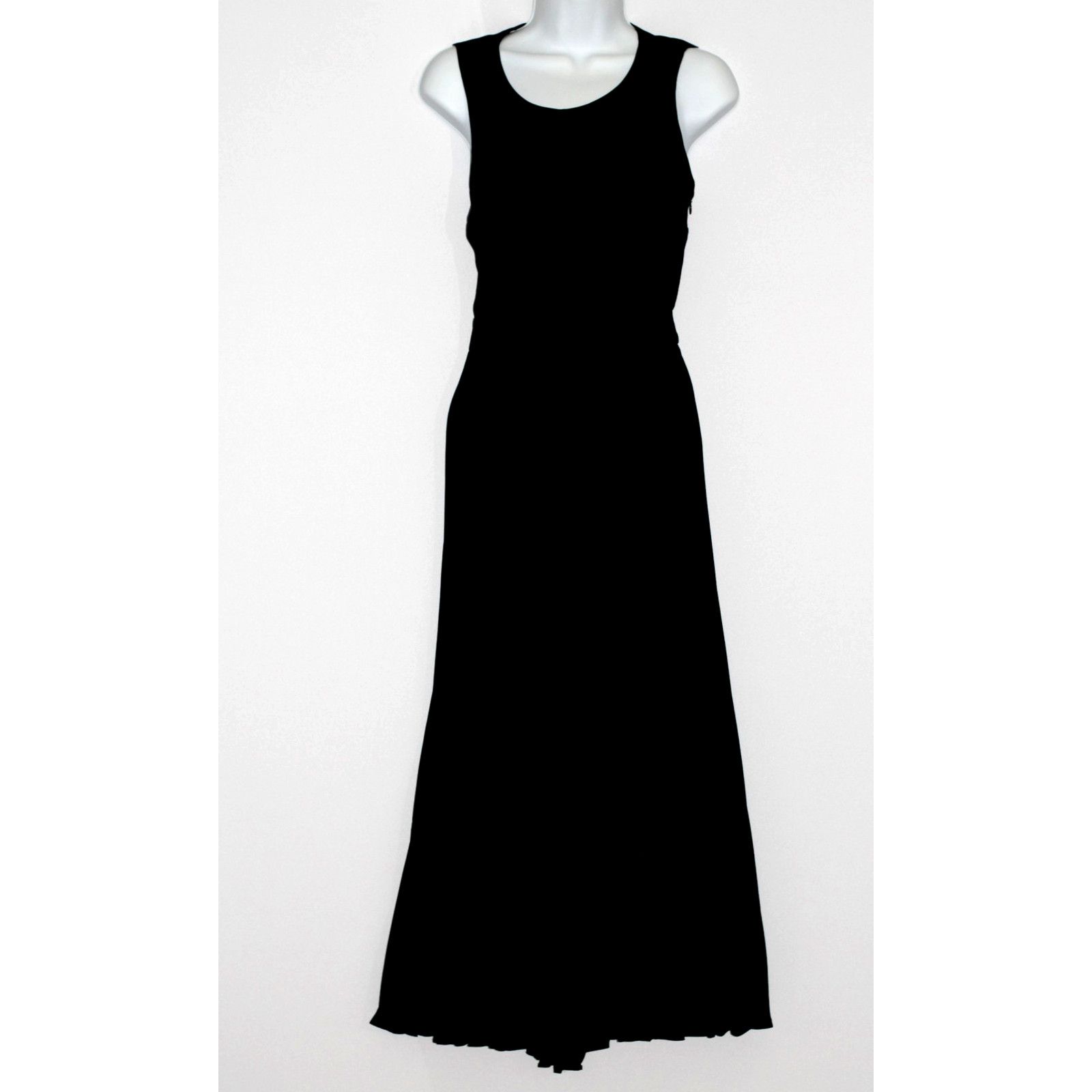 Banana Republic BANANA REPUBLIC Silky Cut-Out Back Midi Dress Size 4 $170 Size S / US 4 / IT 40 - 2 Thumbnail