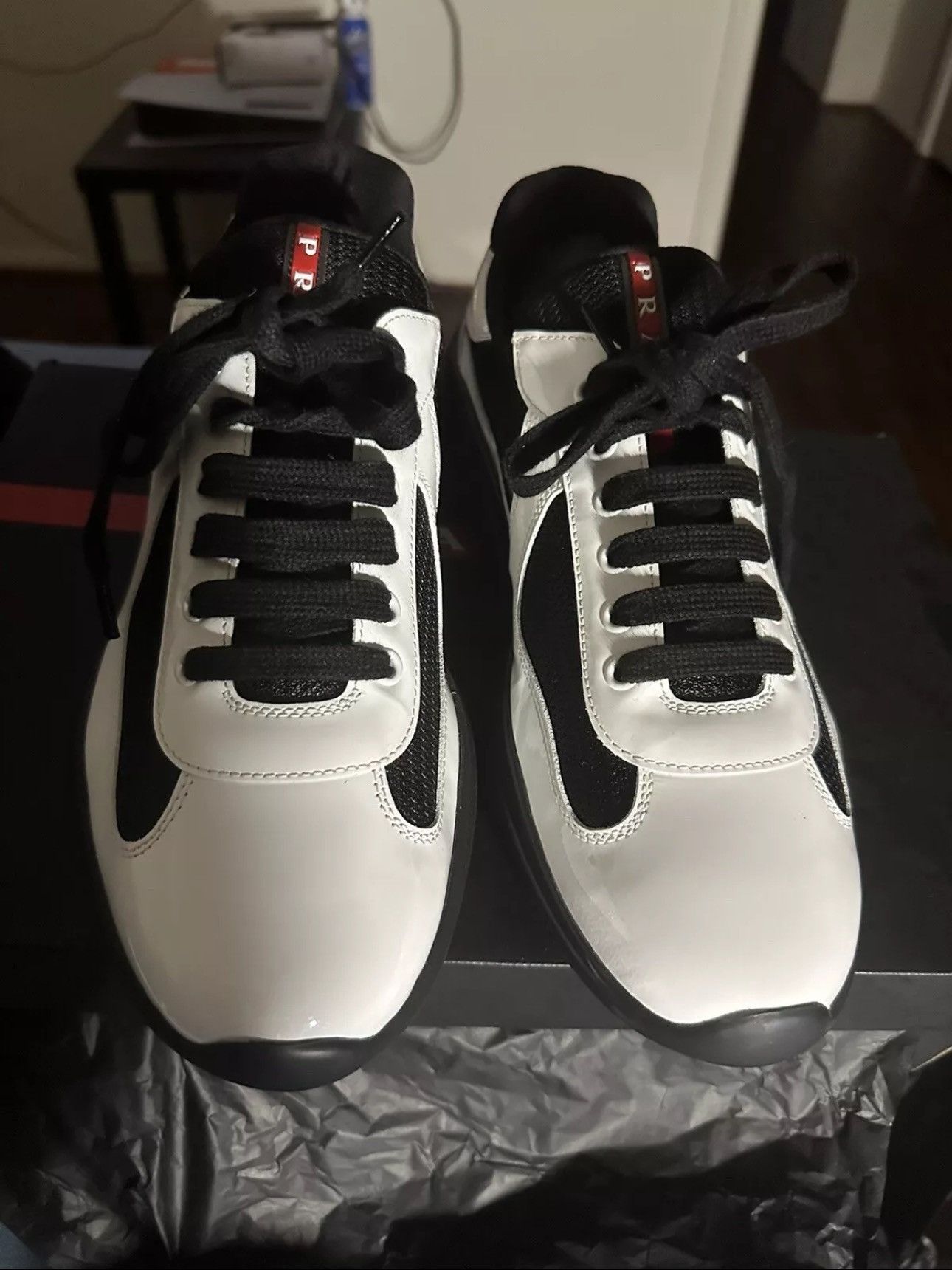 Prada Prada America’s Cup sneaker Size US 8 / EU 41 - 3 Thumbnail