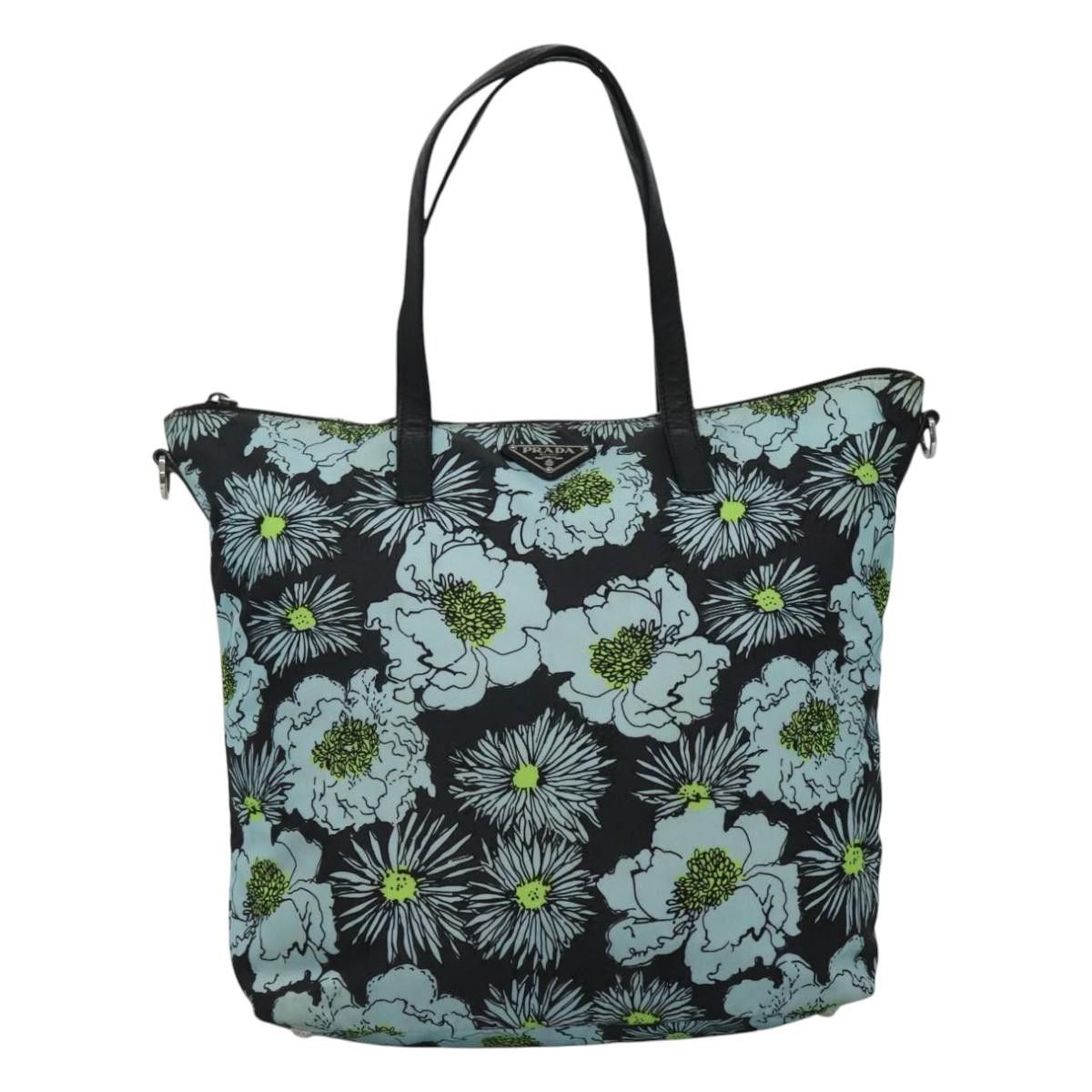 Prada Tessuto Multicolour Synthetic Tote Bag (Pre-Owned) Size ONE SIZE - 1 Thumbnail