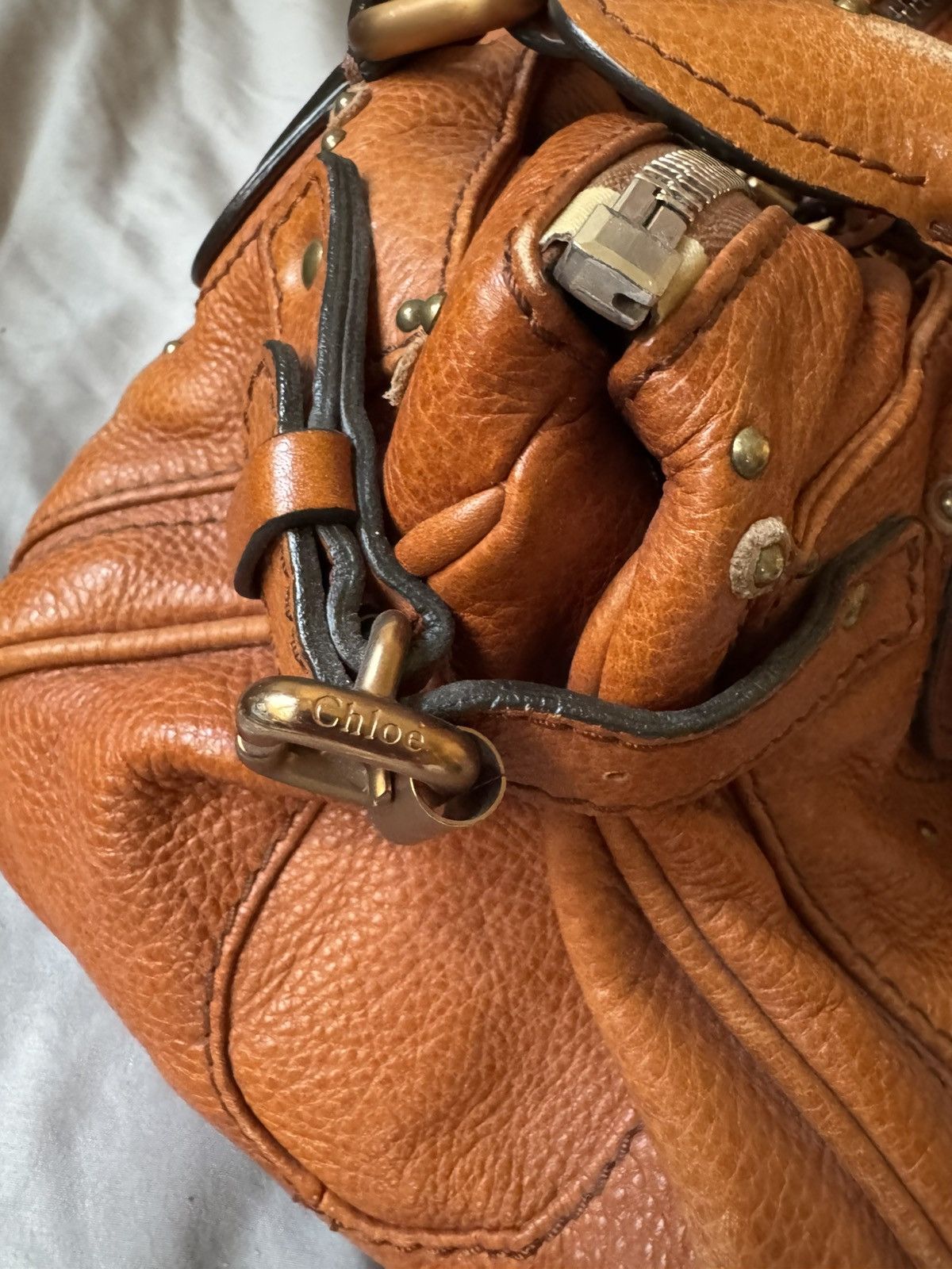 Chloe Chloe vintage y2k paddington bag purse handbag 2000s lock Size ONE SIZE - 8 Thumbnail