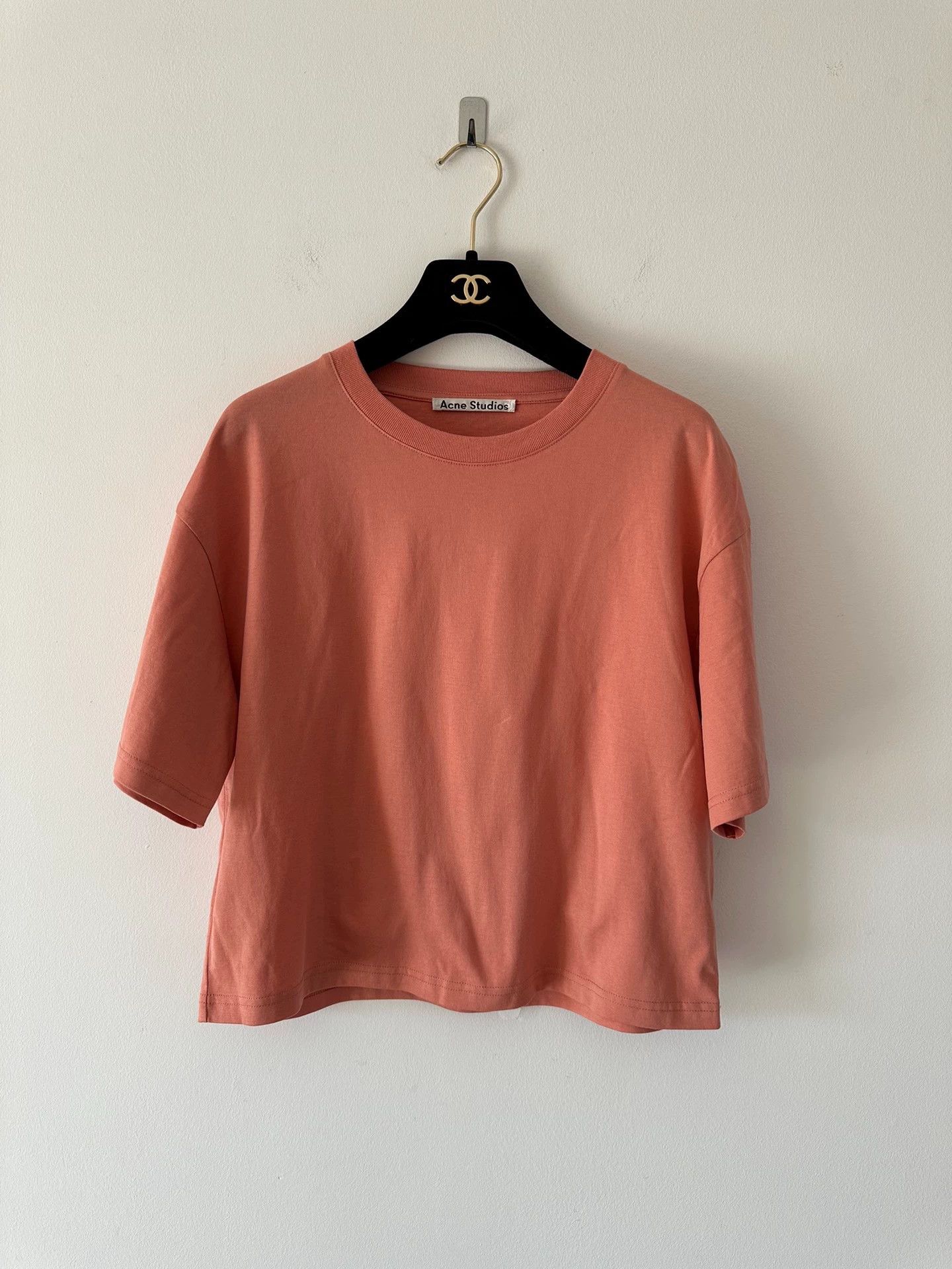 Acne Studios Acne women's short pink short sleeve - -DMC Size US XS / EU 42 / 0 - 1 Thumbnail