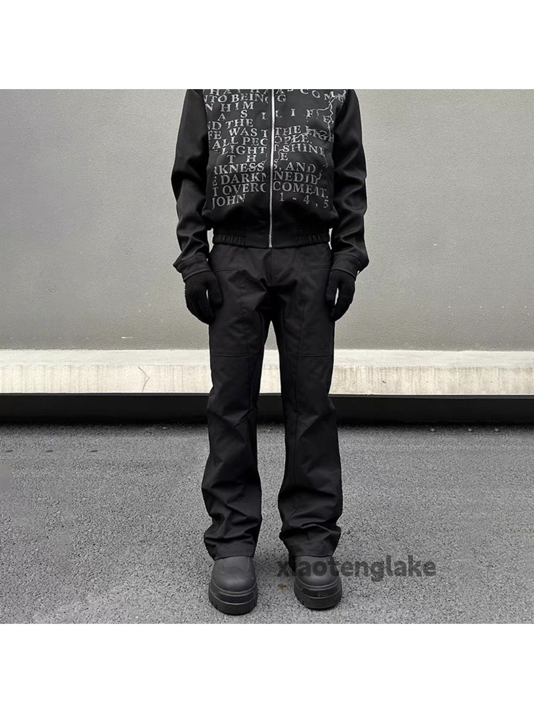 Designer × Japanese Brand × Vintage utility skate hiphop punk grunge flared patchwork pants Size US 34 / EU 50 - 2 Thumbnail