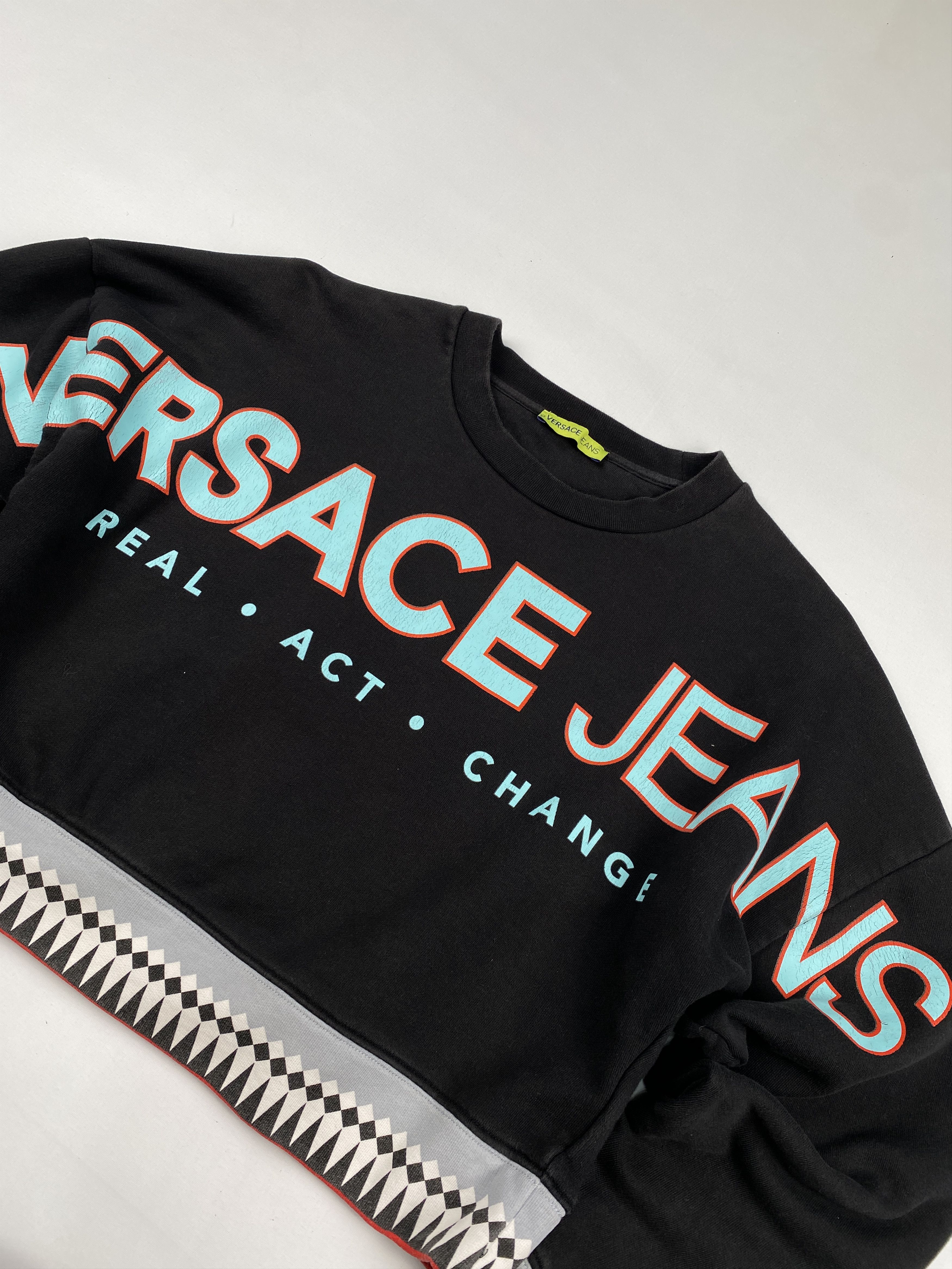 Versace Jeans Couture Real Act Change Sweatshirt Size XS / US 0-2 / IT 36-38 - 9 Thumbnail