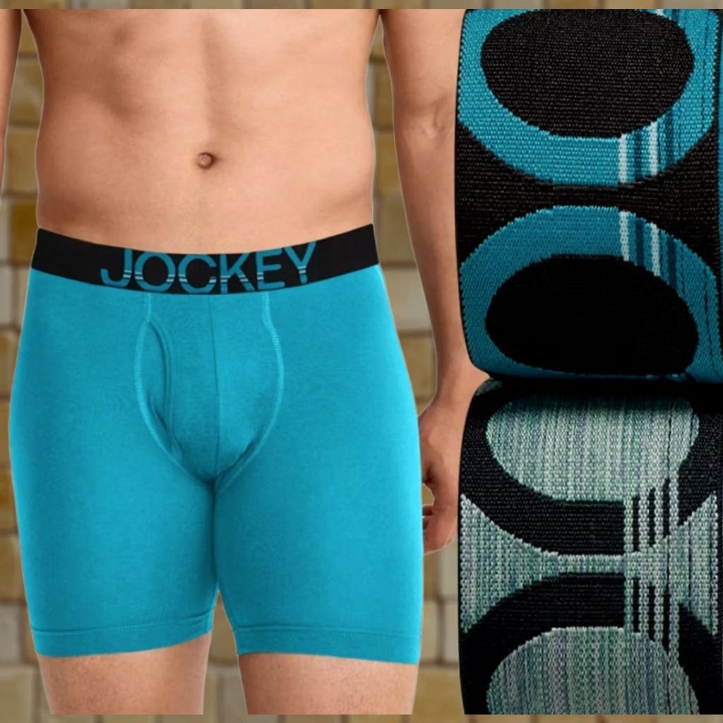 Jockey Jockey Underwear 2-Pack ActiveStretch 7" Boxer Briefs 5XL Mens Multicolor Cotton Stretch Size 48R - 1 Preview