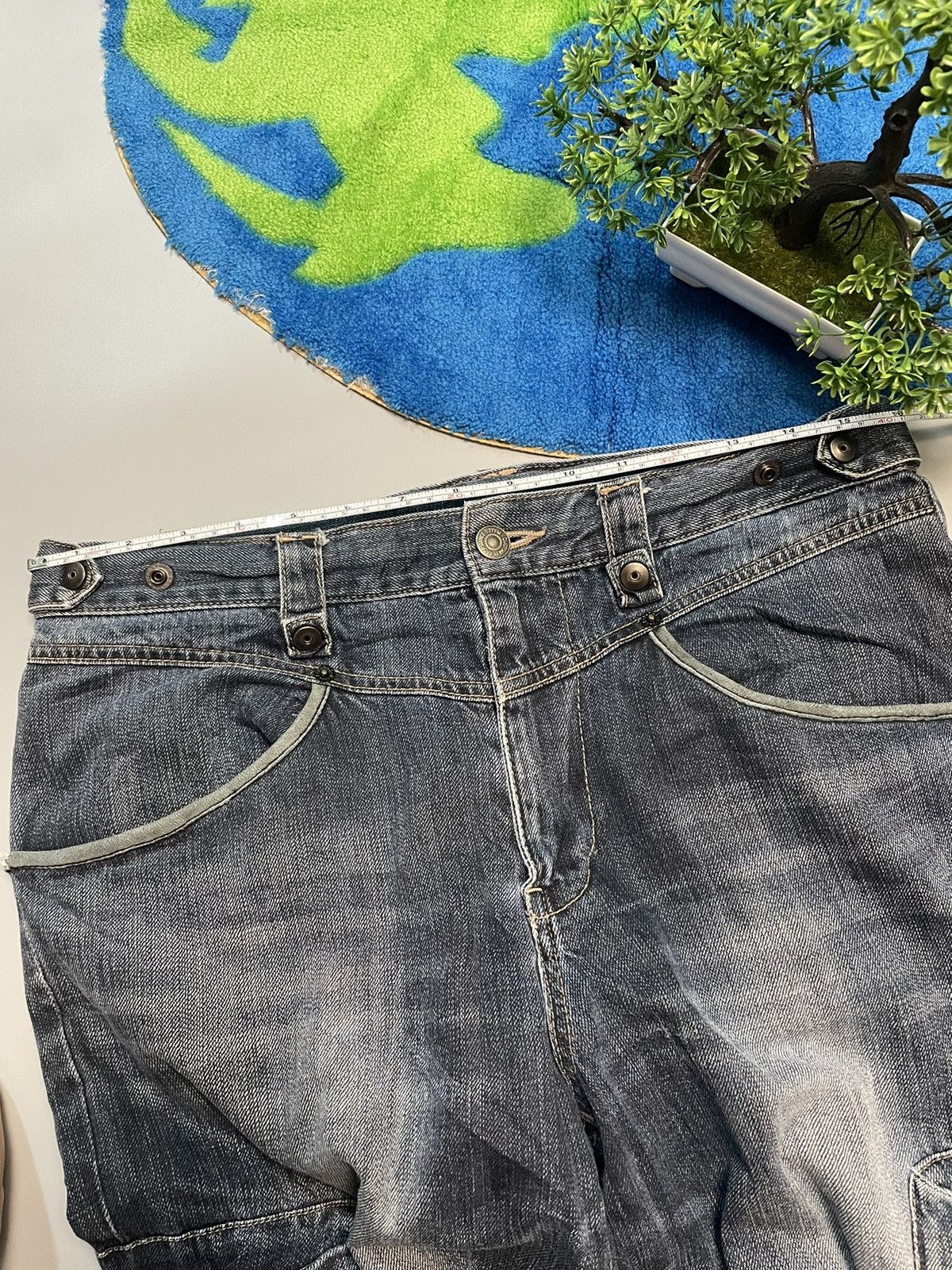 PPFM Ppfm Yellow Riot Bondage Cargo Denim Size US 32 / EU 48 - 19 Thumbnail