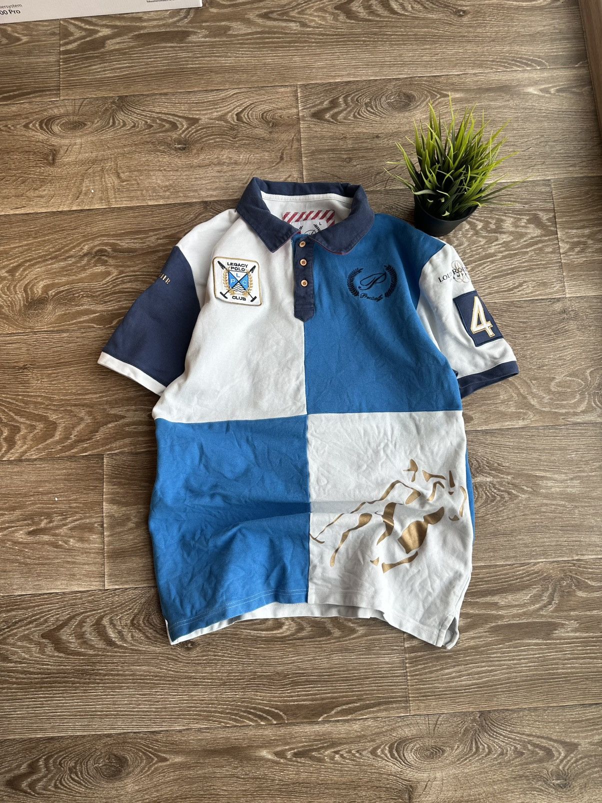 Polo Ralph Lauren 🔥 Legacy Polo Club Chief Keef Ralph Lauren Style Y2K Shirt Size US L / EU 52-54 / 3 - 2 Thumbnail