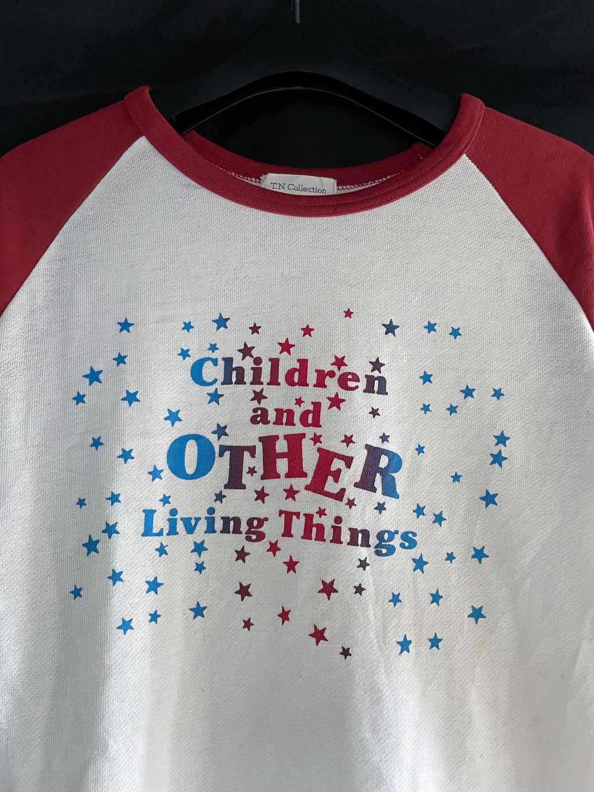 Japanese Brand CHILDREN AND OTHER LIVING THINGS RAGLAN TEE Size US S / EU 44-46 / 1 - 2 Thumbnail