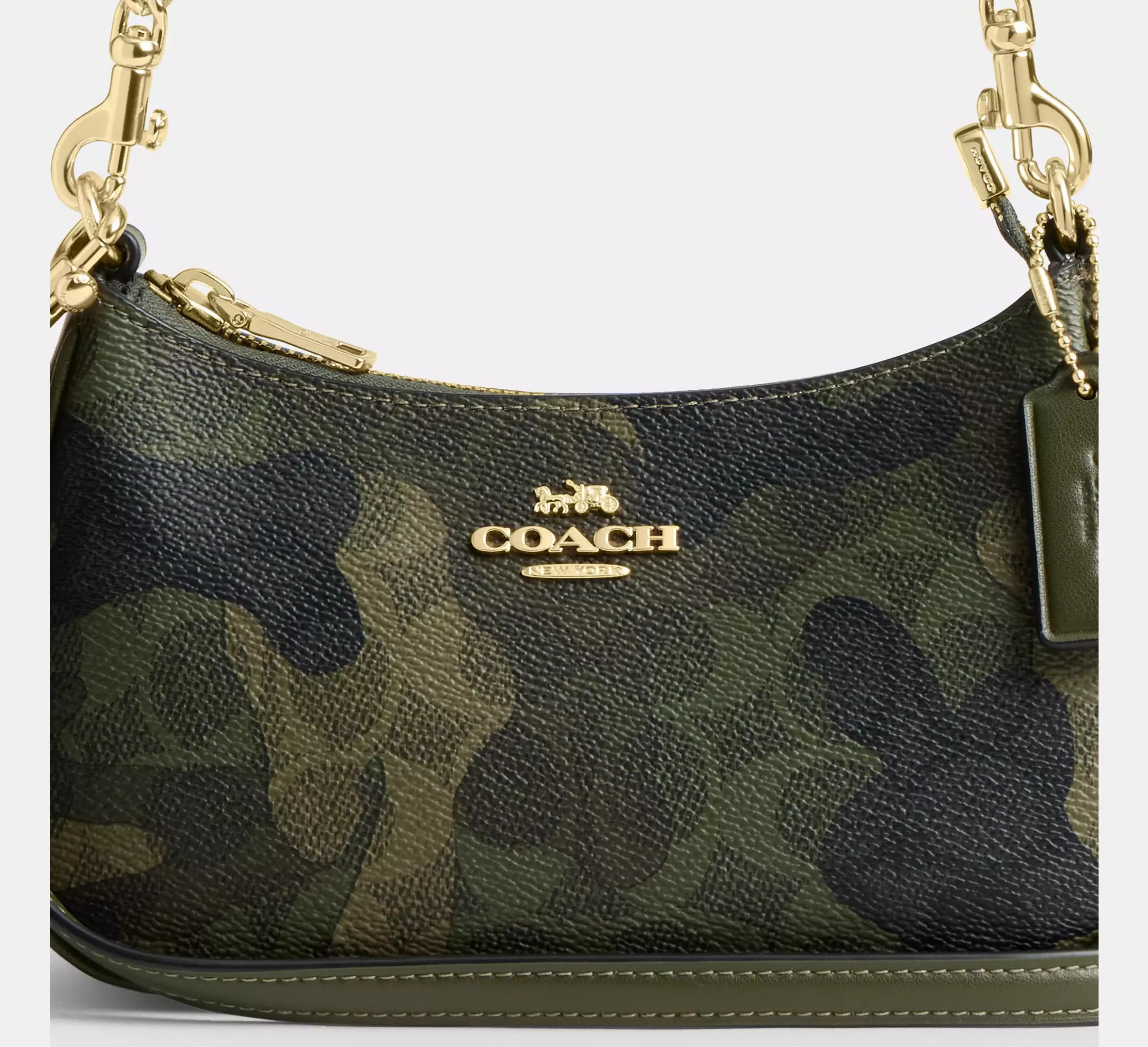 Coach Teri Mini Crossbody Bag In Signature Camo Print CW320 Size ONE SIZE - 13 Thumbnail