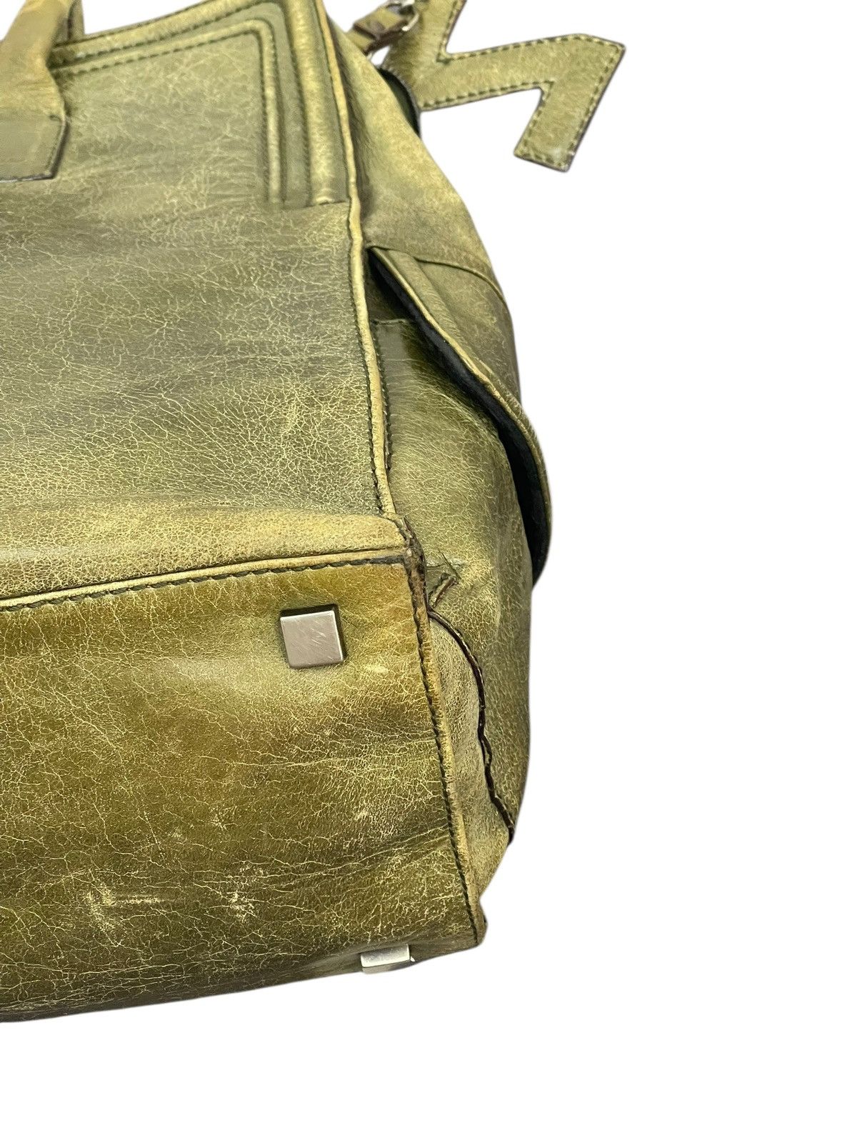 Zanellato Full Leather Patina Zanellato Italy Tote Shoulder Bag 2🟩2 Size ONE SIZE - 18 Thumbnail