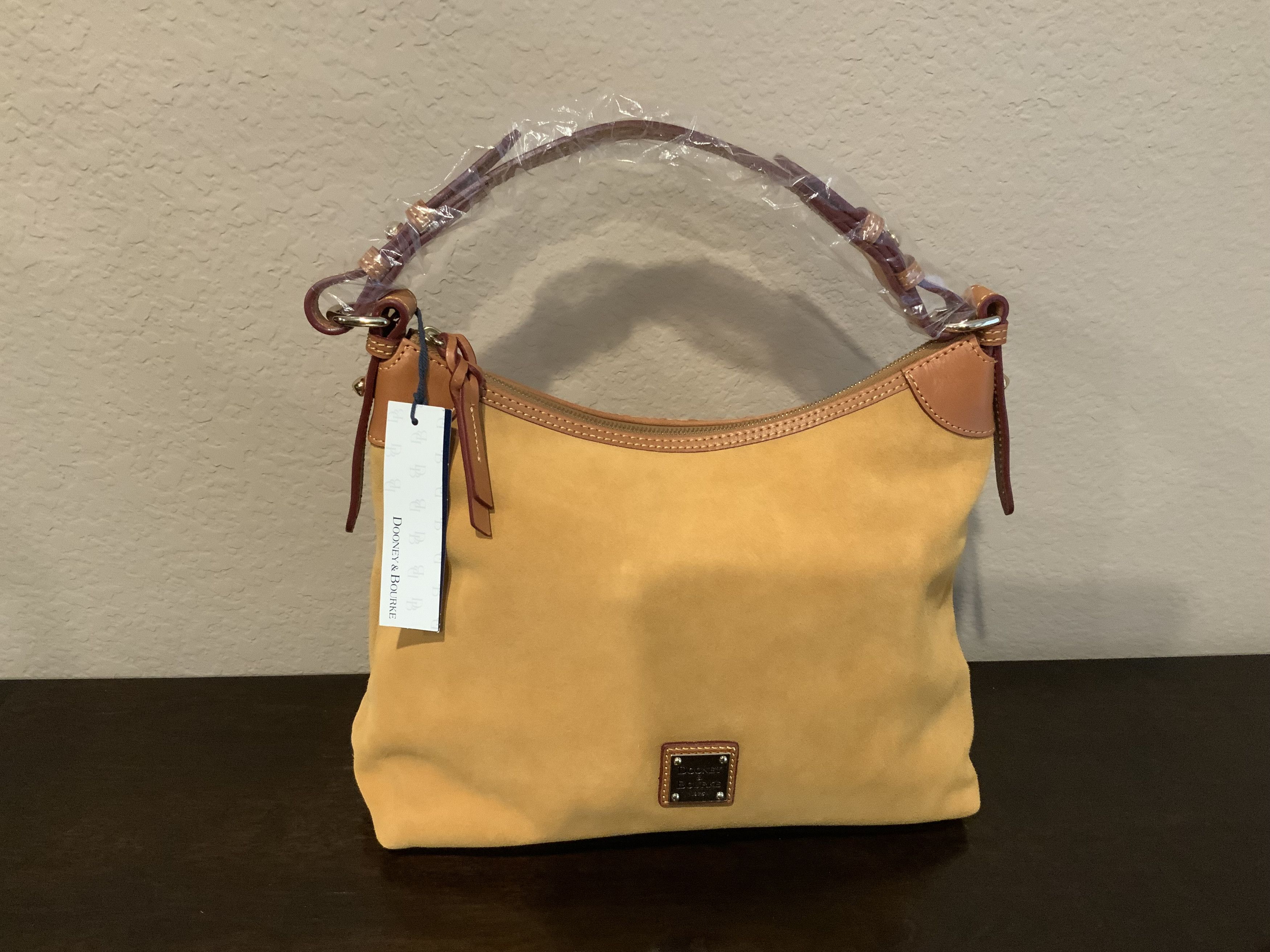 Dooney & Bourke Palomino Suede and Leather Shoulder Bag Size ONE SIZE - 2 Thumbnail