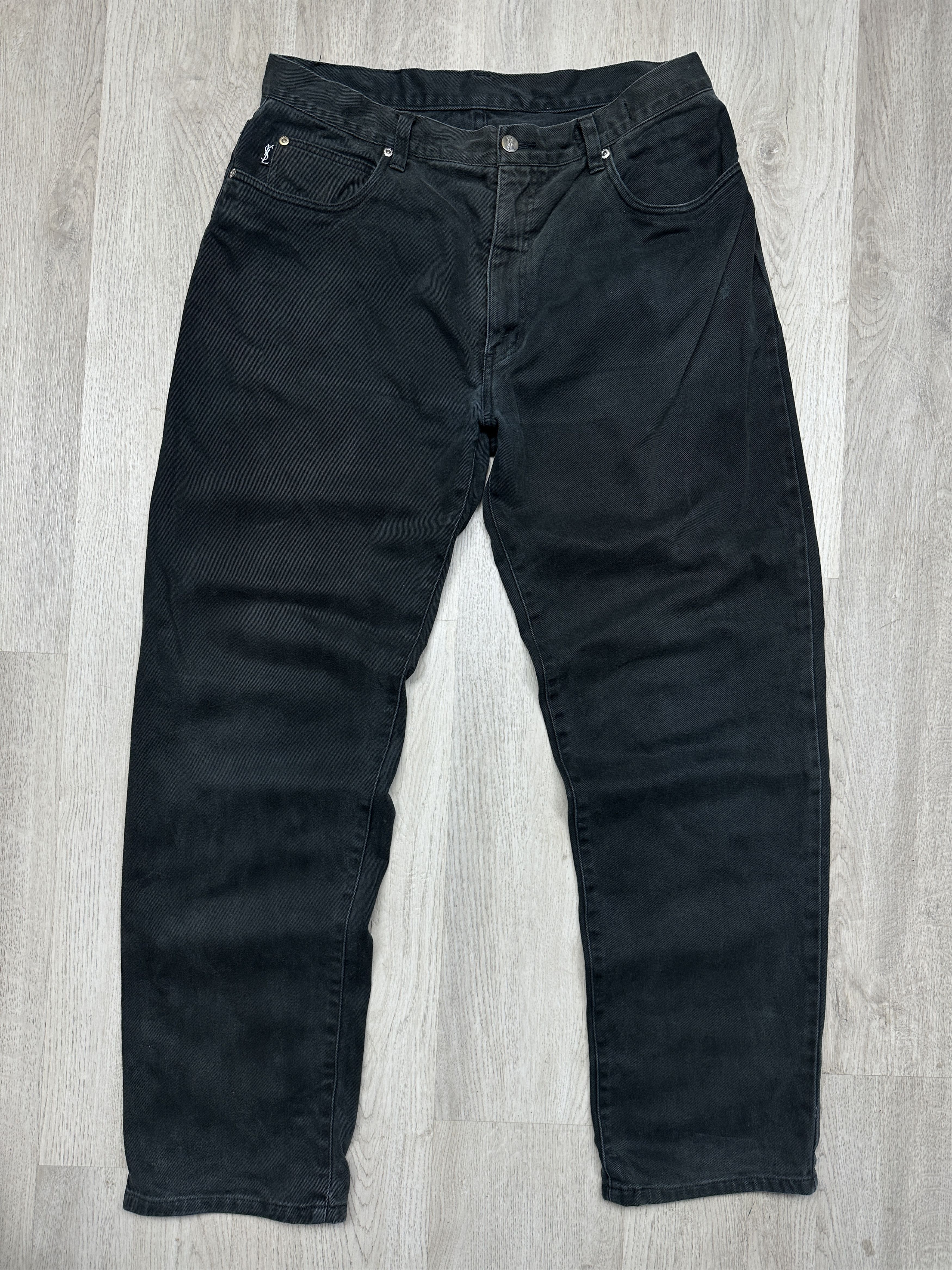 Yves Saint Laurent Yves Saint Laurent YSL 90s Vintage Mens Denim Pants Jeans Size US 36 / EU 52 - 5 Thumbnail