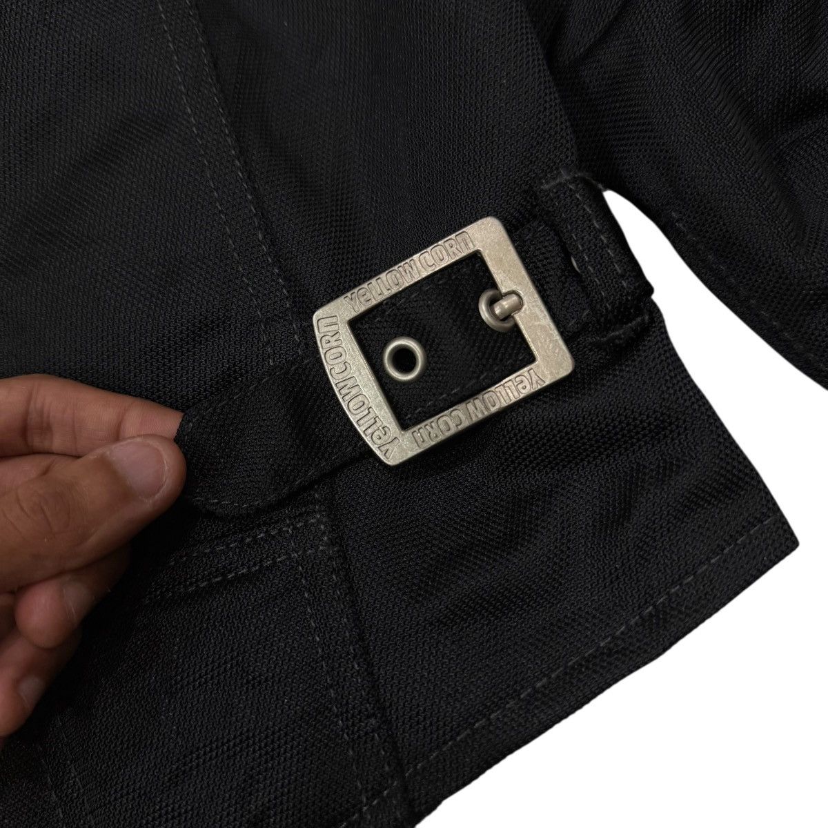 YELLOW CORN Vintage Yellow Corn Sledge Hammer Moto Racing Padded Jacket Size US L / EU 52-54 / 3 - 7 Thumbnail