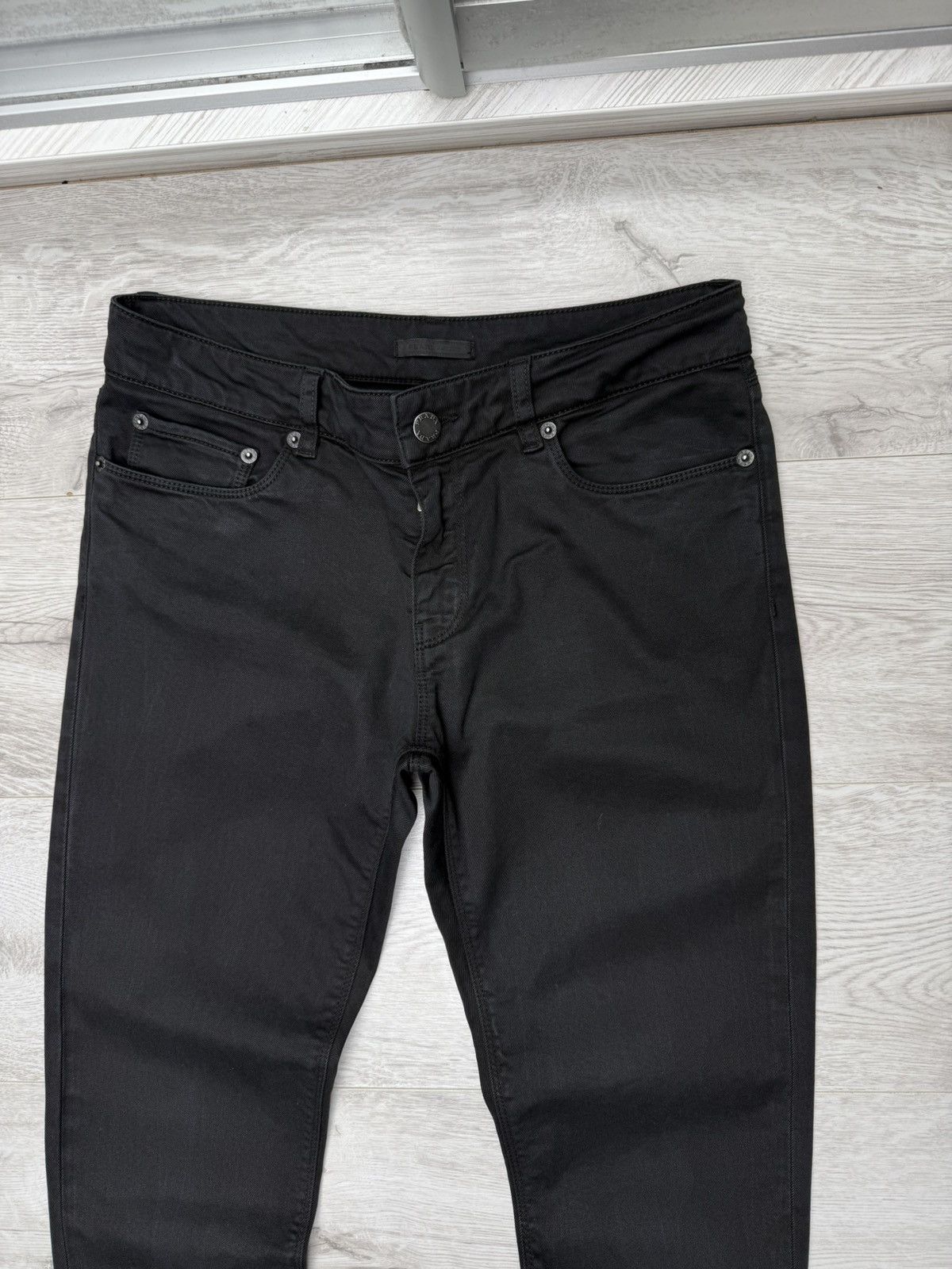 Prada Prada Milano Black Denim Pants Women’s Slim Jeans Size 27 Size 27" / US 4 / IT 40 - 2 Thumbnail