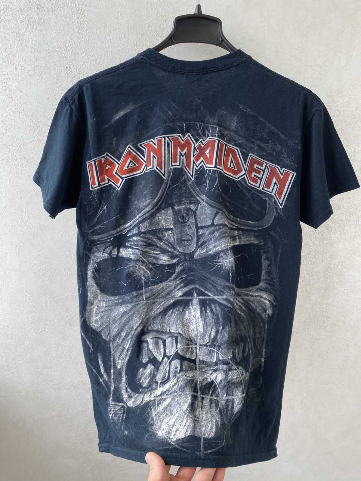 Vintage Vintage Iron Maiden Aces High Band Graphic Print T Shirt M Size US M / EU 48-50 / 2 - 19 Thumbnail