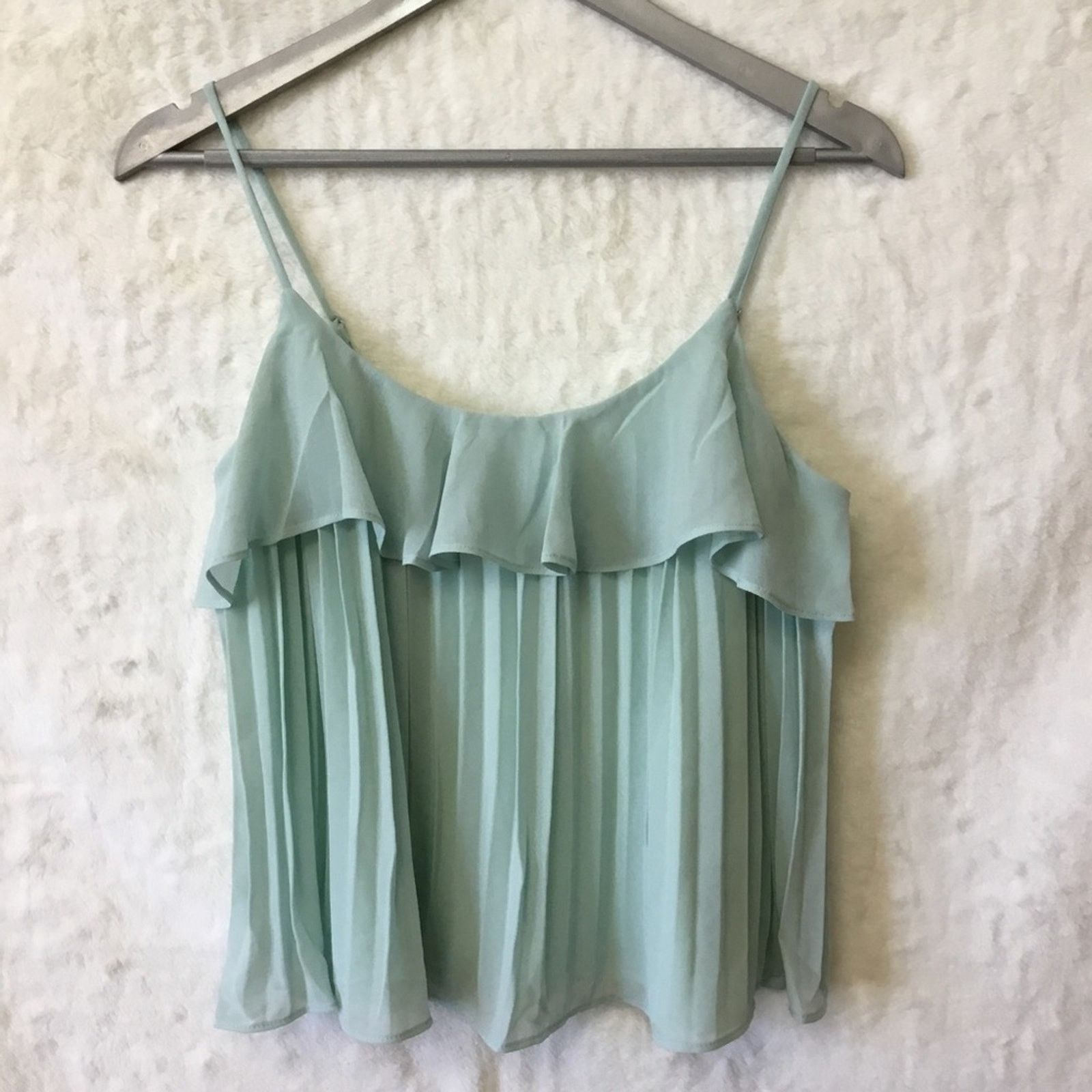 Other Love Bonito Mint Spaghetti Strap Top Size M / US 6-8 / IT 42-44 - 1 Thumbnail
