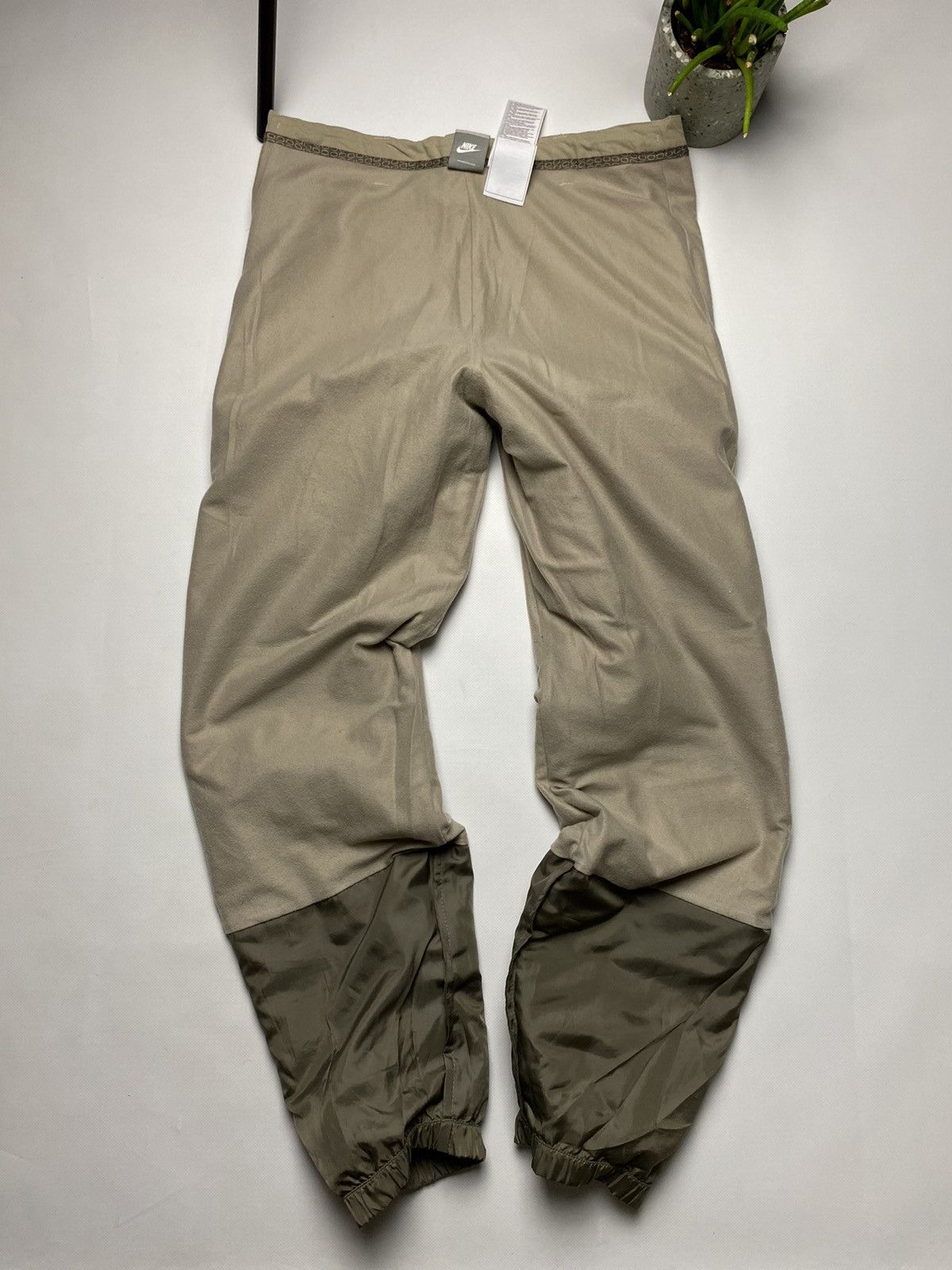 Nike × Vintage Nike vintage rare pants y2k drill Size US 31 - 19 Thumbnail