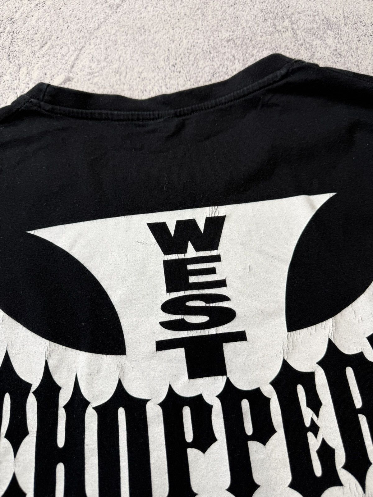 Vintage Vintage West Coast Choppers Black T-Shirt Paul Walker Size US XXL / EU 58 / 5 - 10 Thumbnail