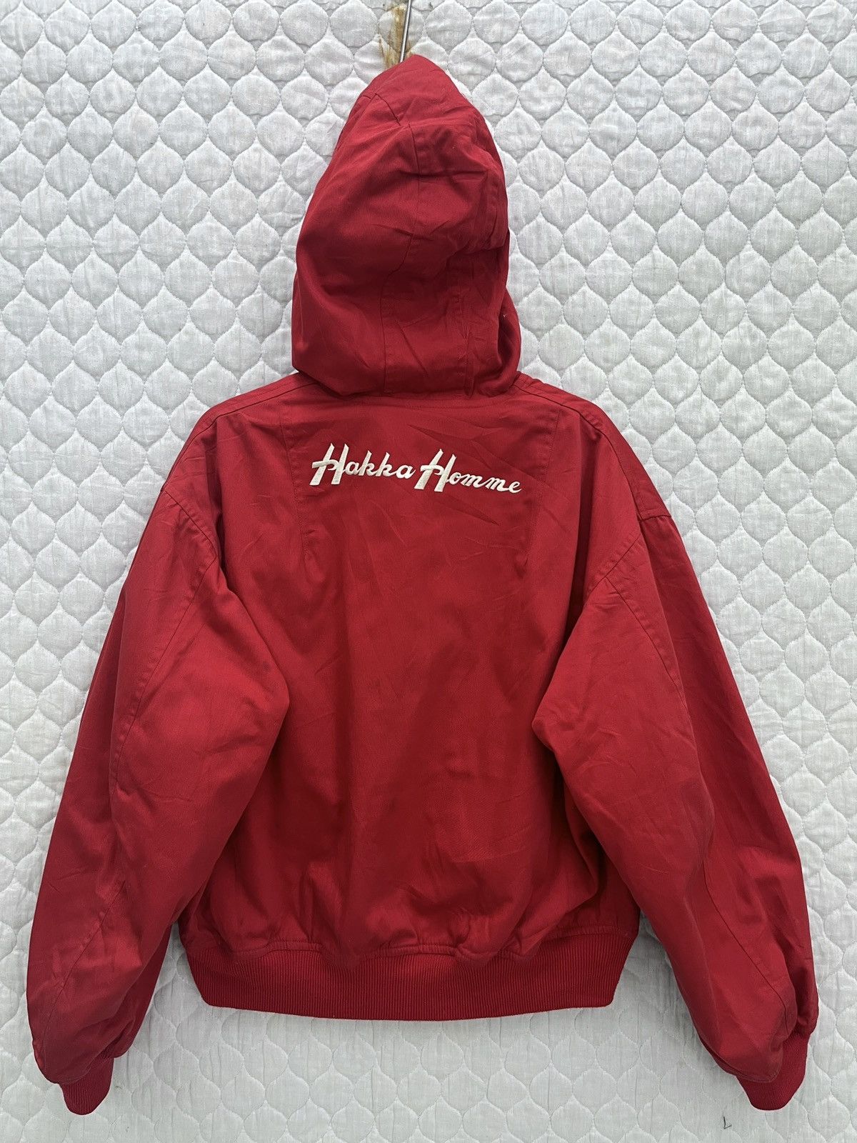 Japanese Brand 🔥🔥🔥ARCHIVE HAKKA HOMME HOODIE BOMBER JACKET Size US M / EU 48-50 / 2 - 1 Thumbnail