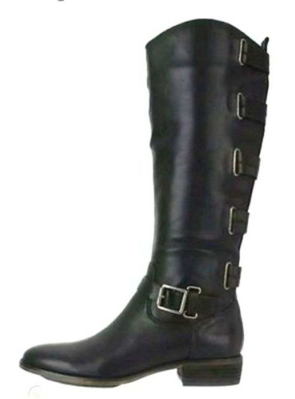 Aritzia Arturo Chiang Elsie Leather Moto Boots Size 7.5M NWOB Size US 7.5 / IT 37.5 - 1 Thumbnail