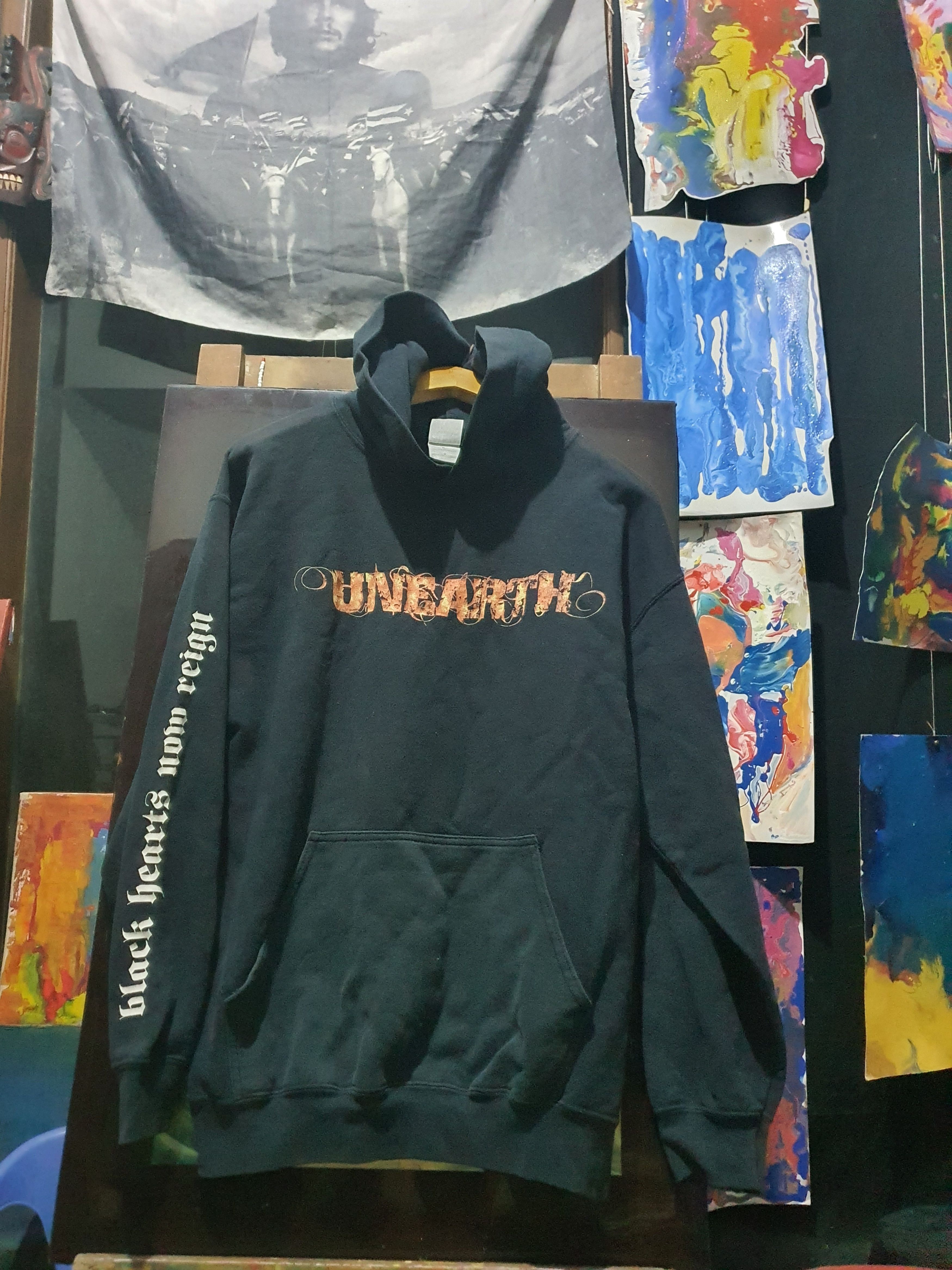 Band Tees Vtg Unearth hoodie Lamb of God Rammstein Morbid Angel Slayer Size US M / EU 48-50 / 2 - 5 Thumbnail
