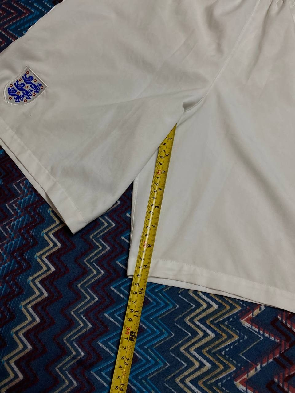 Nike NIKE shorts DRI-FIT logo Vintage Y2K football ENGLAND Size US 36 / EU 52 - 13 Thumbnail
