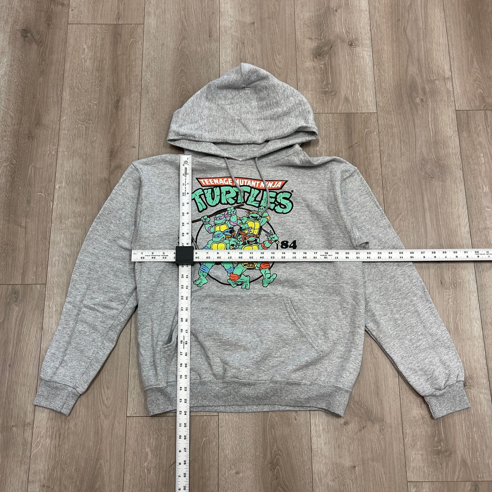 Nickelodeon Teenage Mutant Ninja Turtles TMNT “1984” Gray Hoodie size M Size US M / EU 48-50 / 2 - 2 Thumbnail