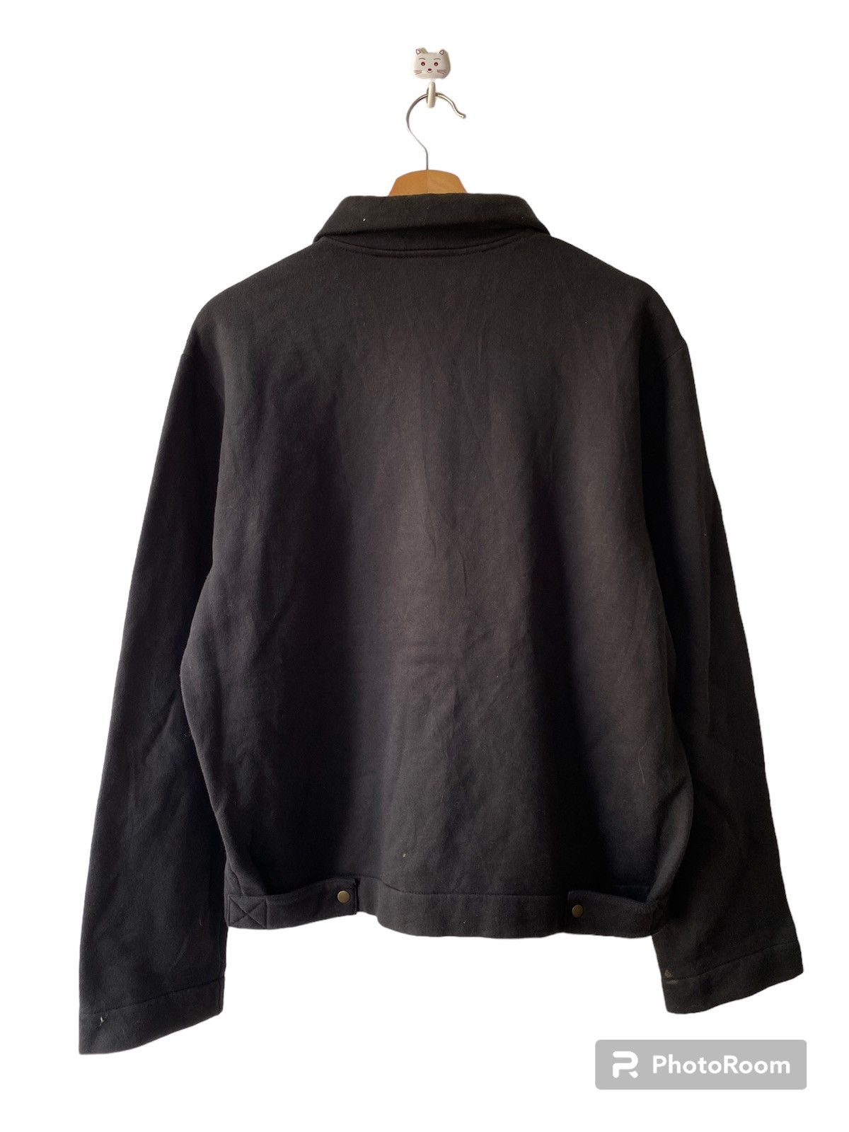 agnes b. Vintage Agnes B Black Zipper Jacket Size US L / EU 52-54 / 3 - 2 Thumbnail