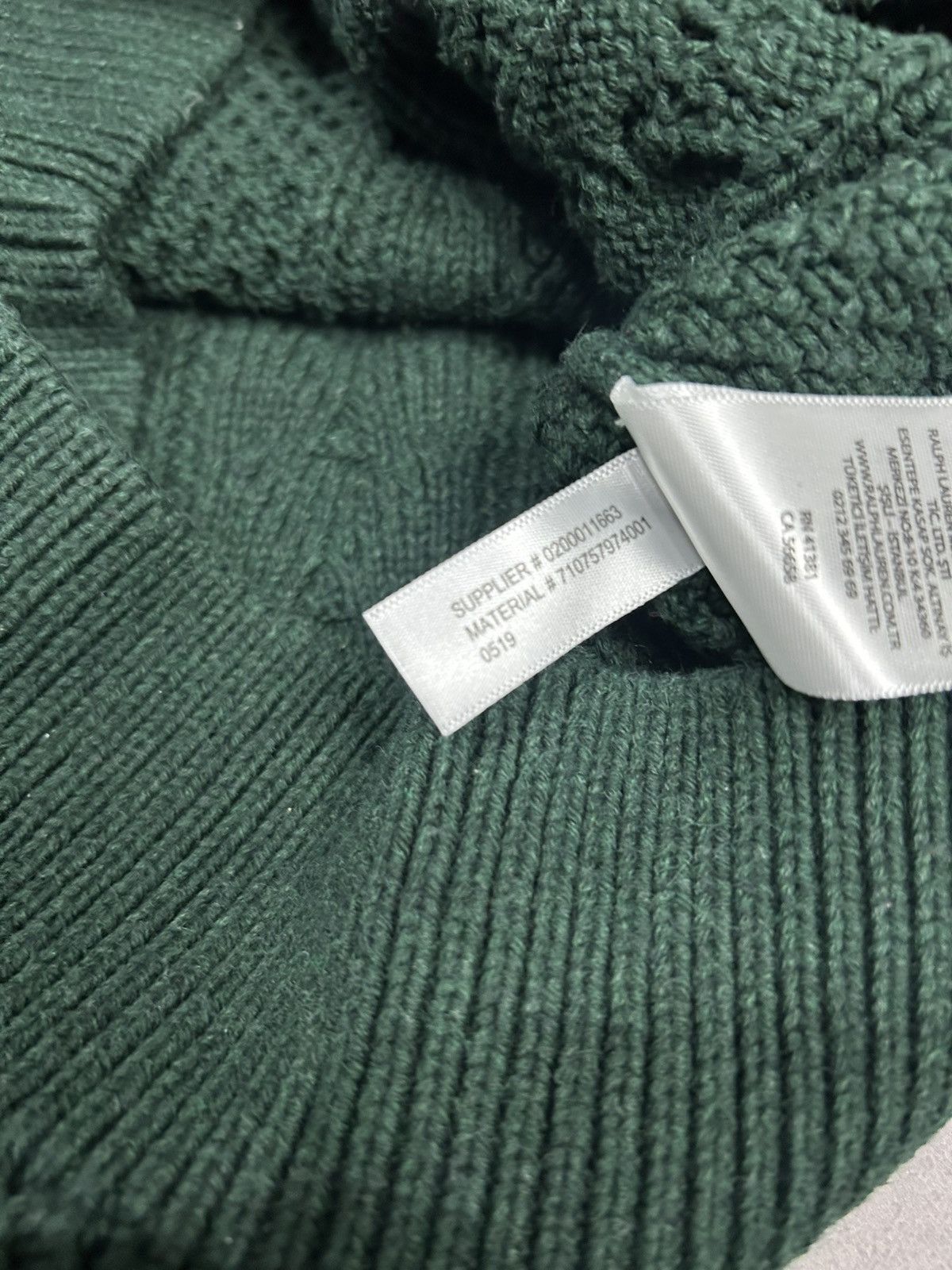 Polo Ralph Lauren Vintage Knit Polo Ralph Lauren Golf Sweatshirt Size US M / EU 48-50 / 2 - 12 Thumbnail