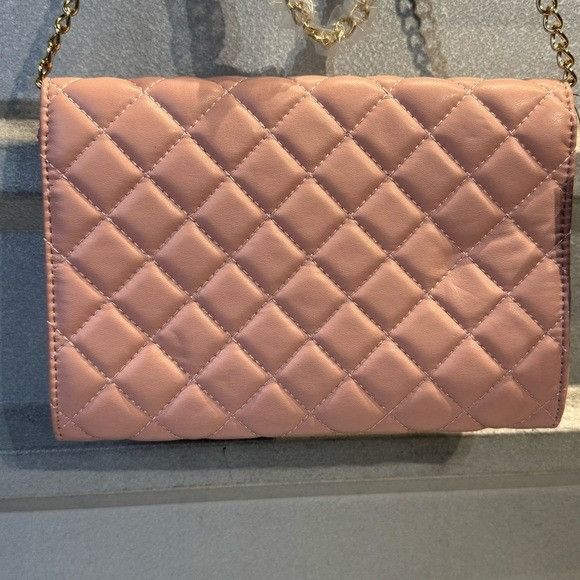Badgley Mischka NWT BADGLEY MISCHKA BLUSH CROSSBODY DIAMOND QUILT Size ONE SIZE - 5 Thumbnail