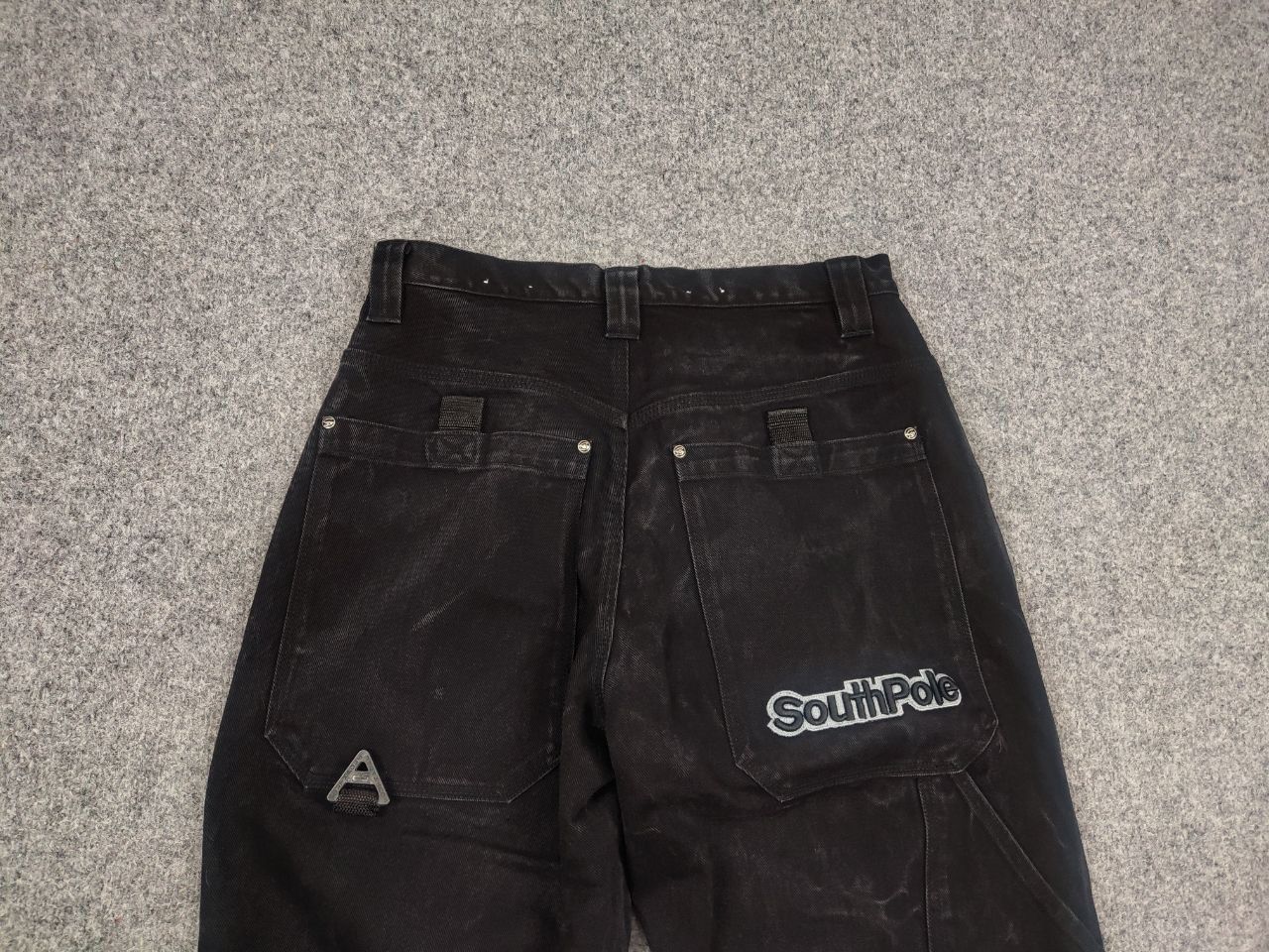 Southpole Vintage Southpole baggy Black denim Shorts Y2k Style Rap Size US 34 / EU 50 - 10 Thumbnail