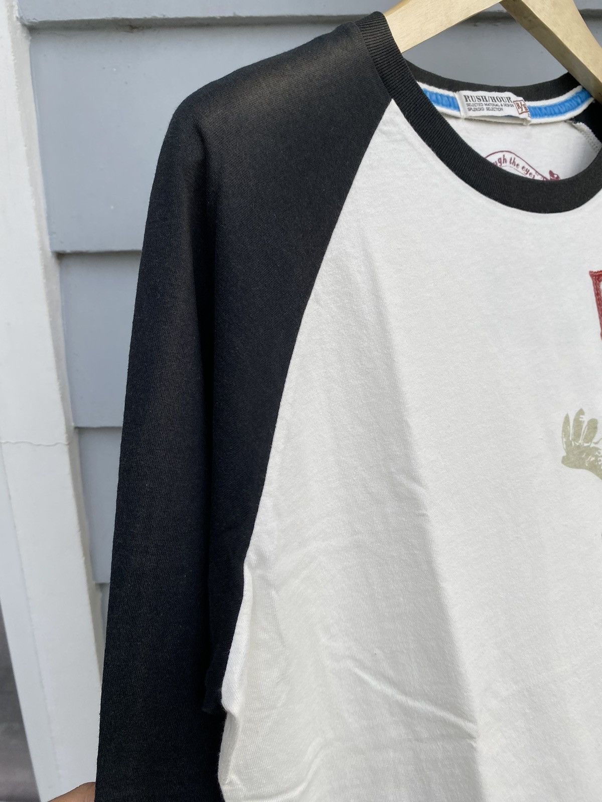 Vintage Rush Hour Japanese Vintage Single Stitch Super Cool Raglan Size US XL / EU 56 / 4 - 4 Thumbnail