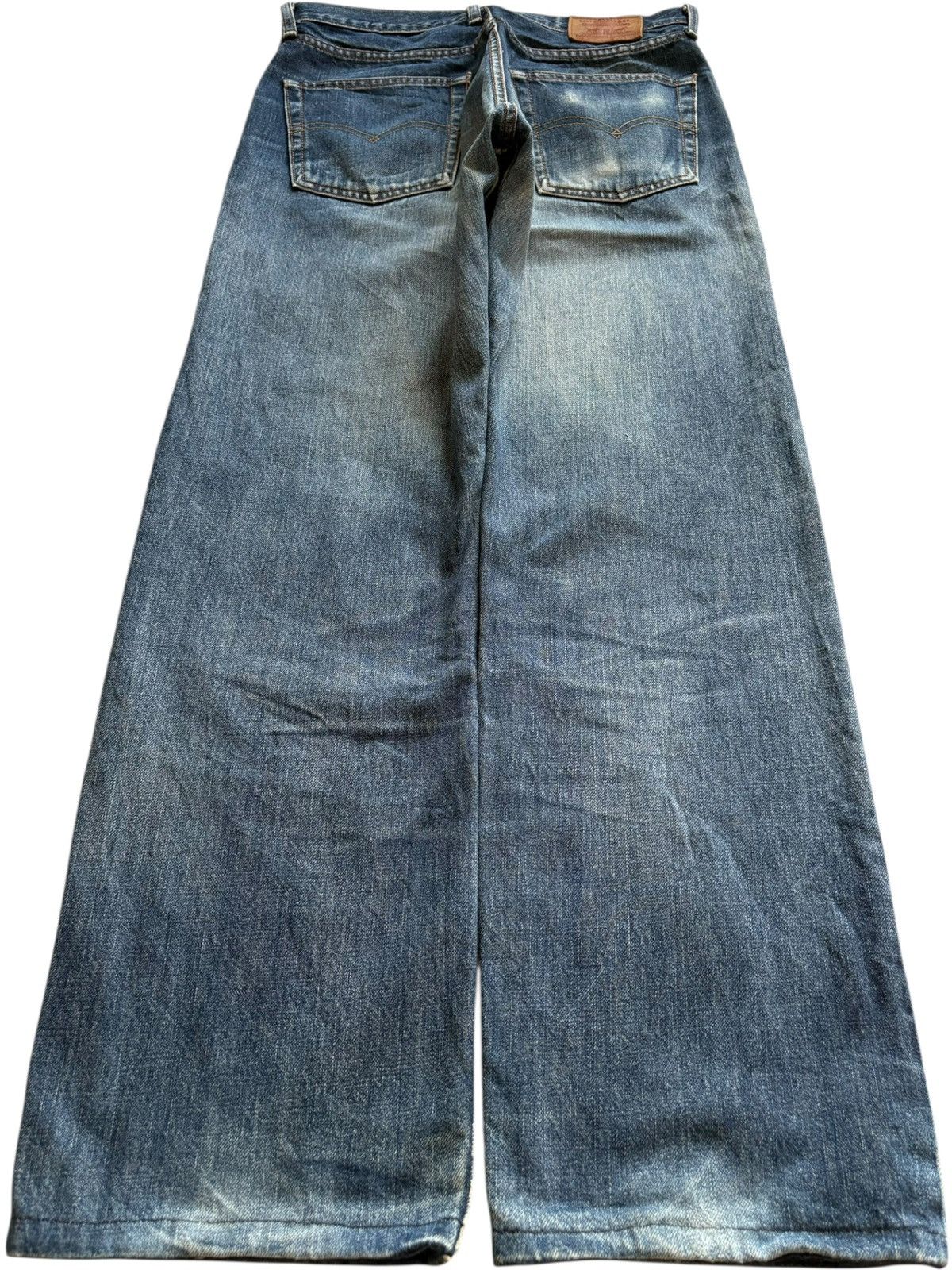 Levi's Vintage 90s Levis 503 Mud Wash Distressed Baggy Jeans Size US 31 - 2 Thumbnail