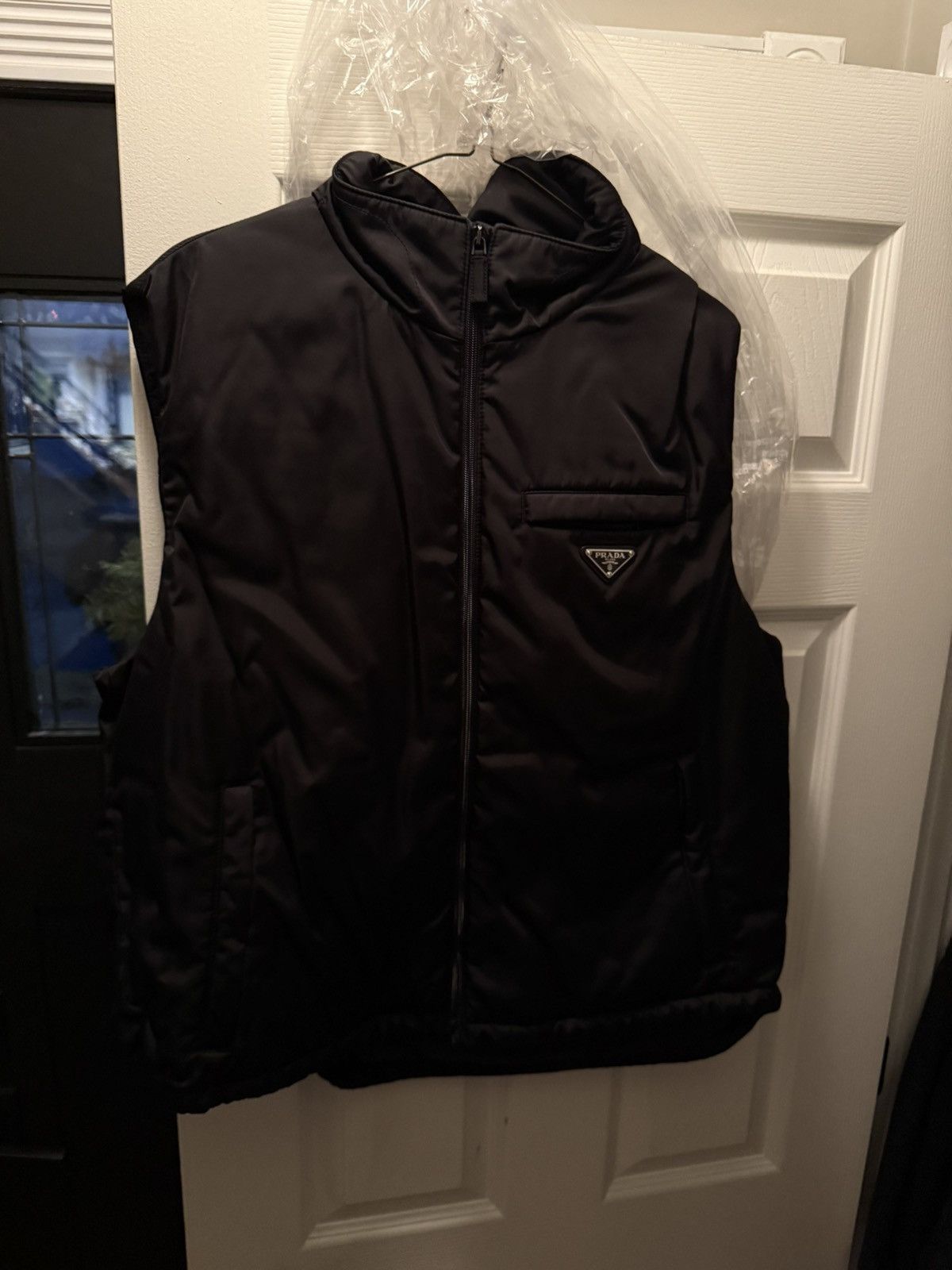 Prada Padded Nylon Gabardine Vest Size US L / EU 52-54 / 3 - 8 Thumbnail