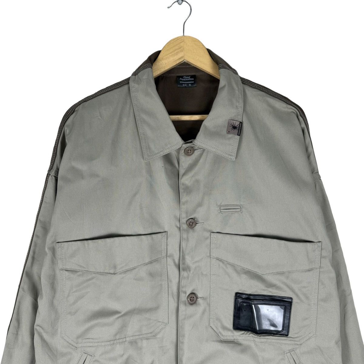 GU × Maison MIHARA YASUHIRO ☀️MIHARAYASUHIRO X GU WORKWEAR BUTTON JACKET Size US XL / EU 56 / 4 - 3 Thumbnail