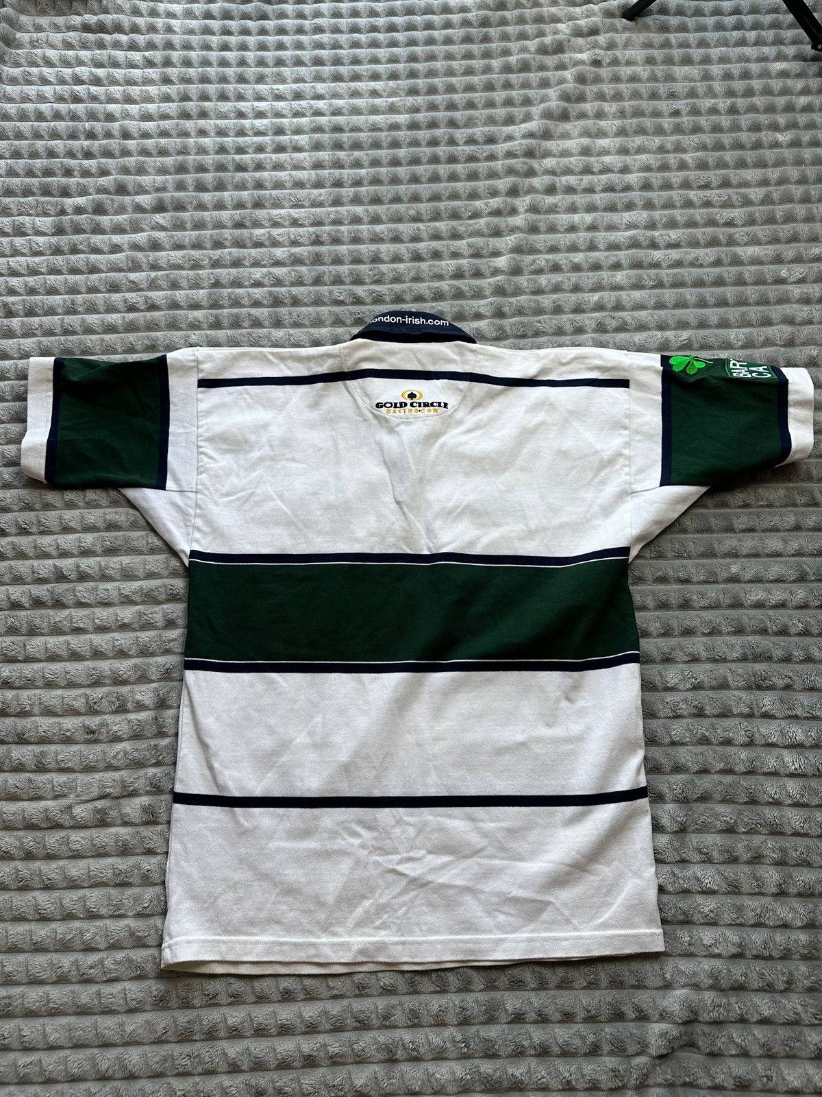 Canterbury of New Zealand 2004 2005 London Irish Rugby Away Shirt Size US M / EU 48-50 / 2 - 5 Thumbnail