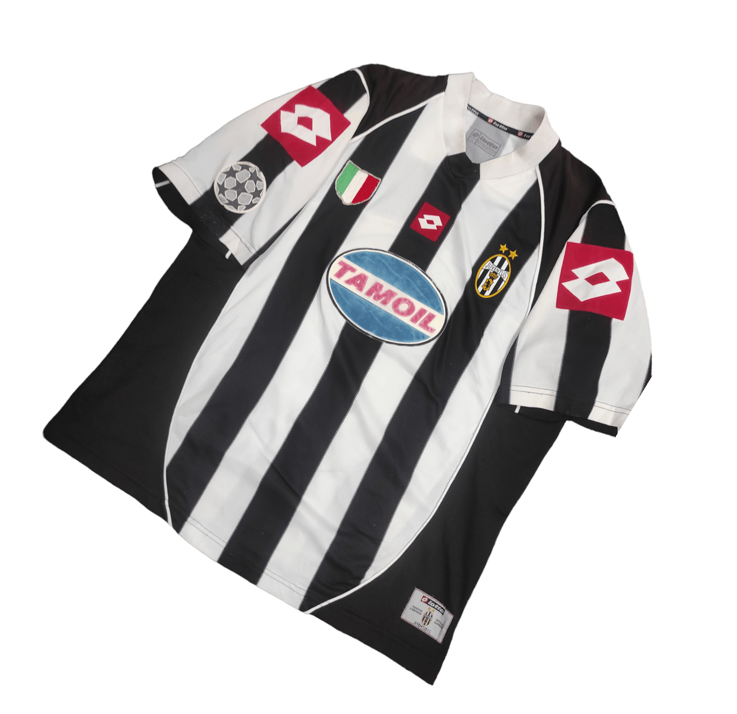 Lotto Sport Vintage Juventus Del Piero 2002-2003 Home Jersey Size US XL / EU 56 / 4 - 2 Thumbnail