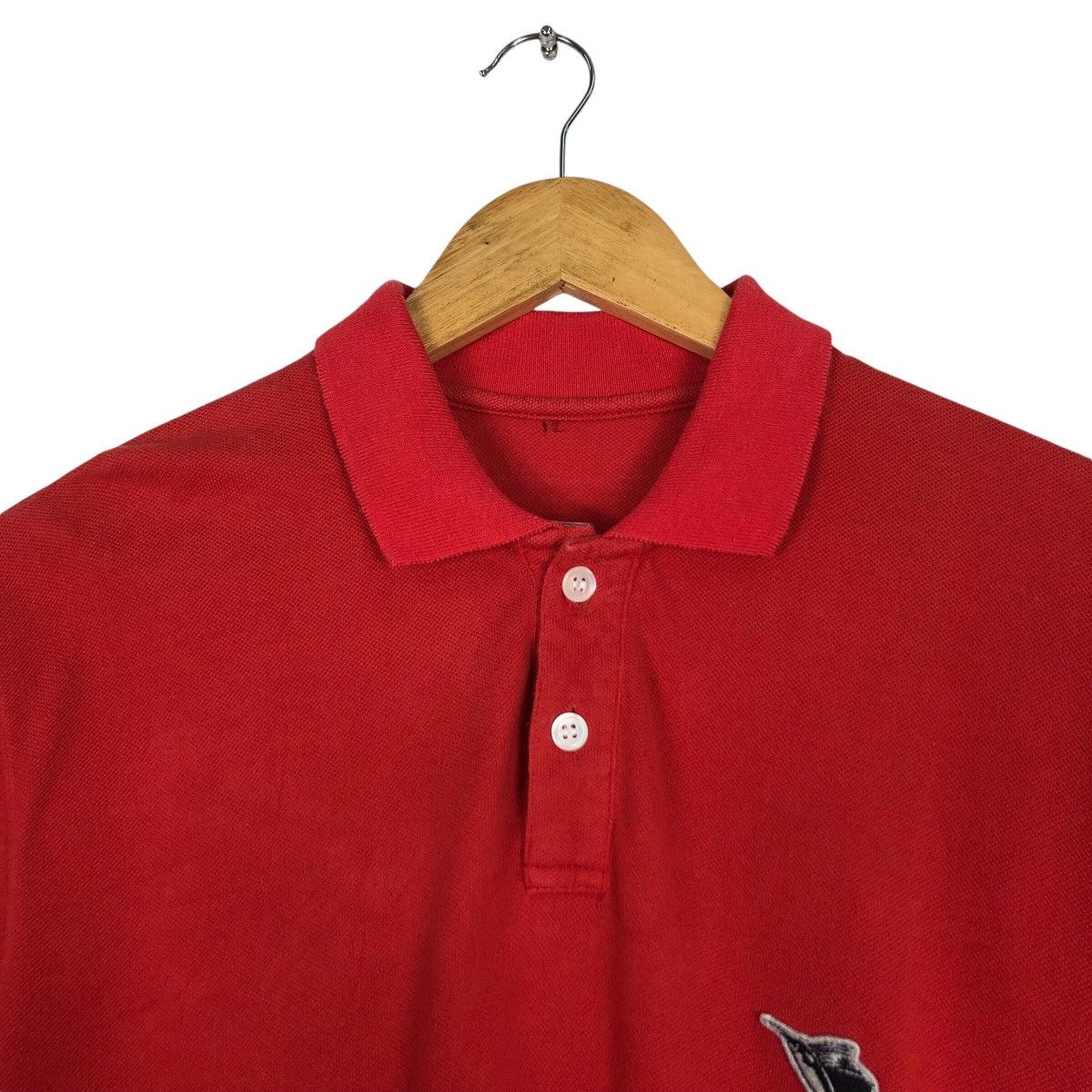 Hai Sporting Gear × Japanese Brand Hai Sporting Gear Red Polos Shirt Japanese Brand Rare small Size US S / EU 44-46 / 1 - 9 Thumbnail