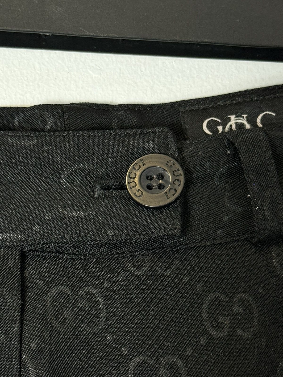 Gucci × Tom Ford Gucci | Tomford | Monogram Pants Size 28" / US 6 / IT 42 - 6 Thumbnail