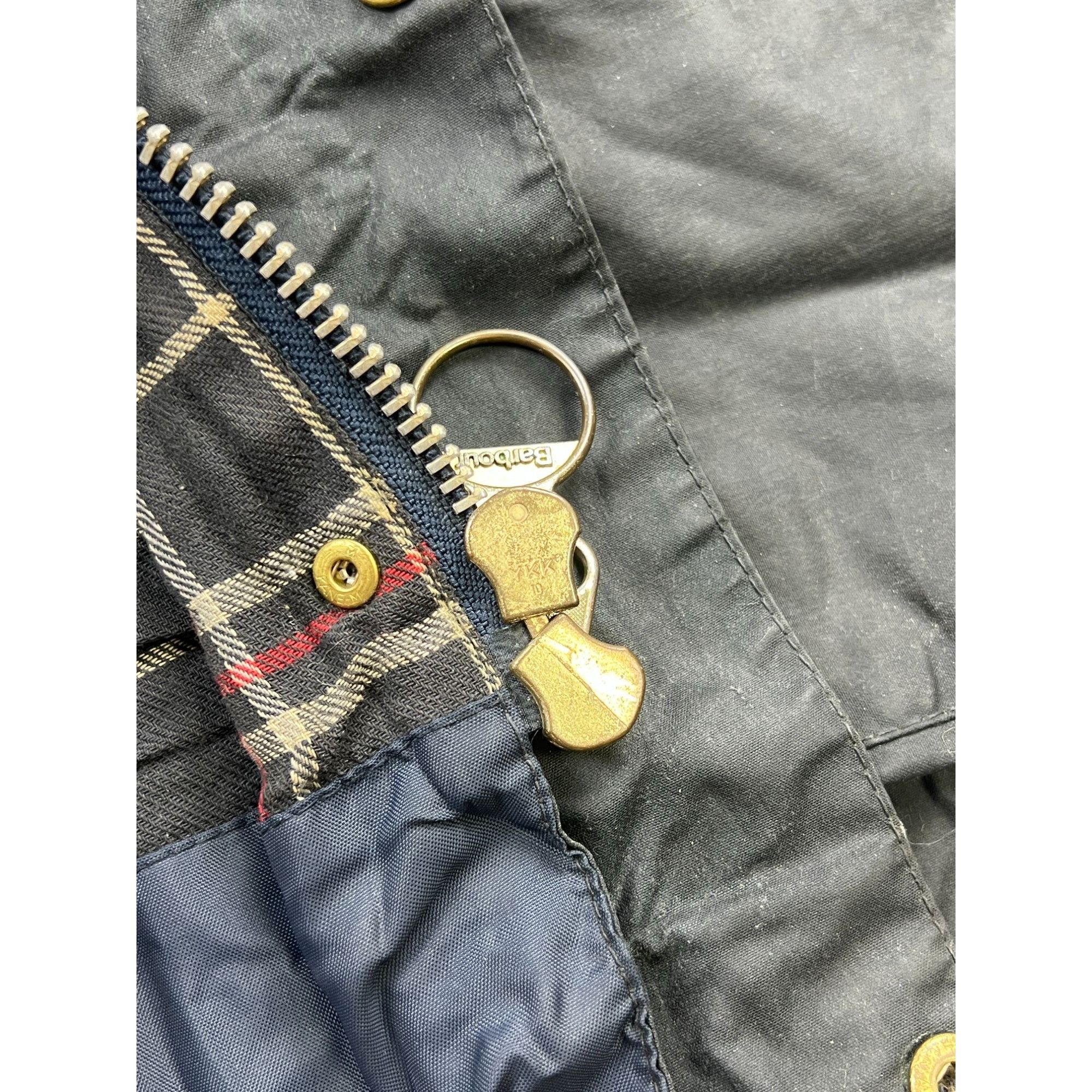 Barbour Barbour Border Vintage Wax Jacket (Y1011) Size US S / EU 44-46 / 1 - 10 Thumbnail