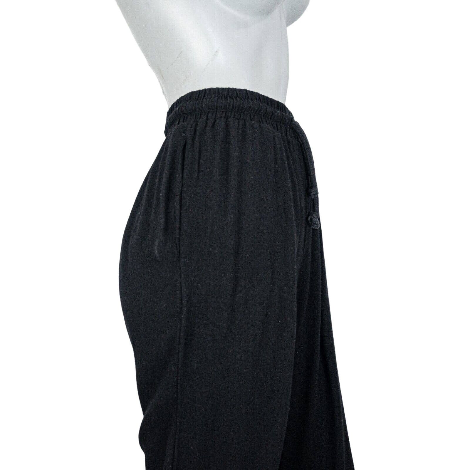 Black Crane BLACK CRANE Drawstring Pants Black Rayon Wool Size XS Size 24" / US 00 / IT 34 - 8 Thumbnail