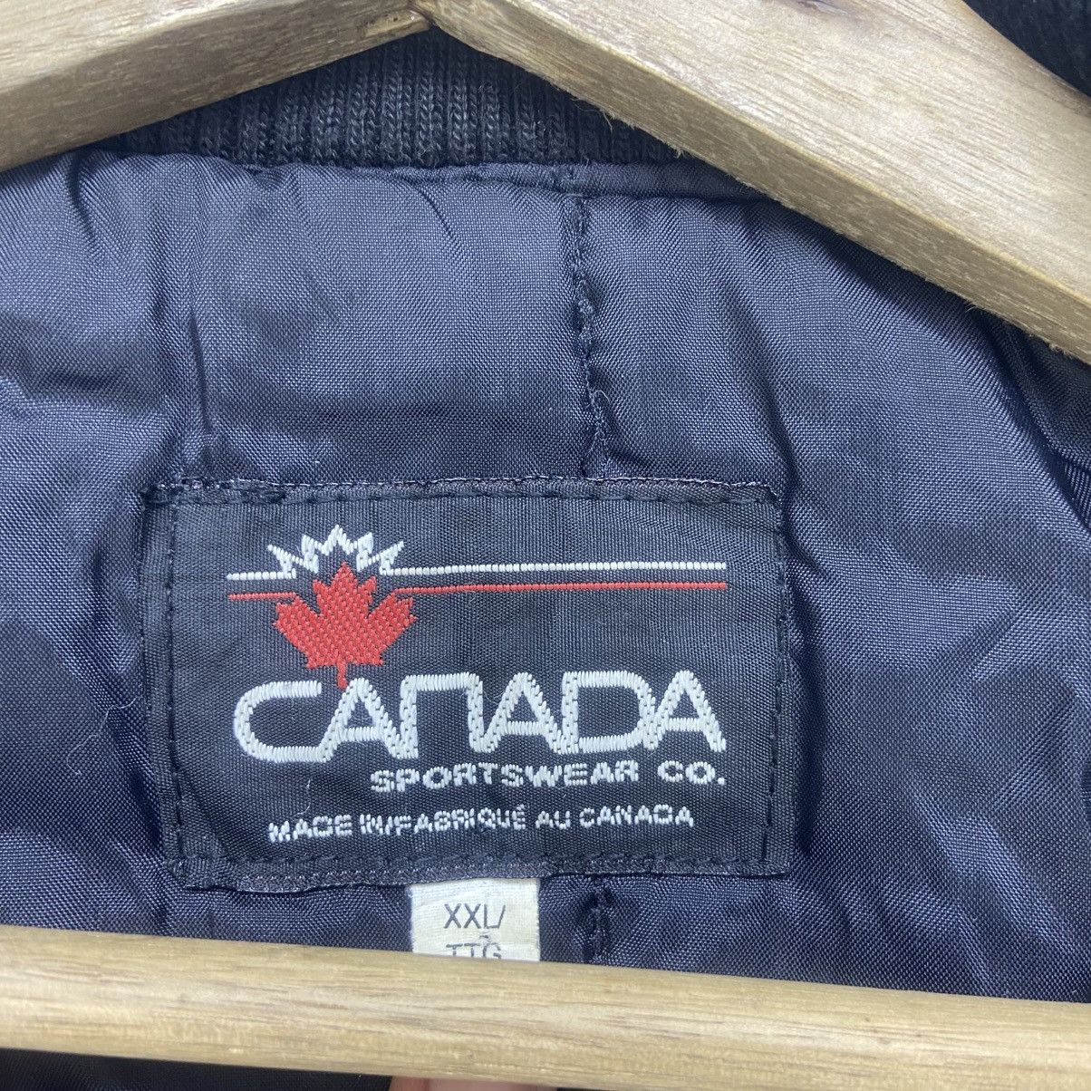Other Vtg Canada Sportswear Bombardier Transport Leather Varsity Size US L / EU 52-54 / 3 - 10 Thumbnail