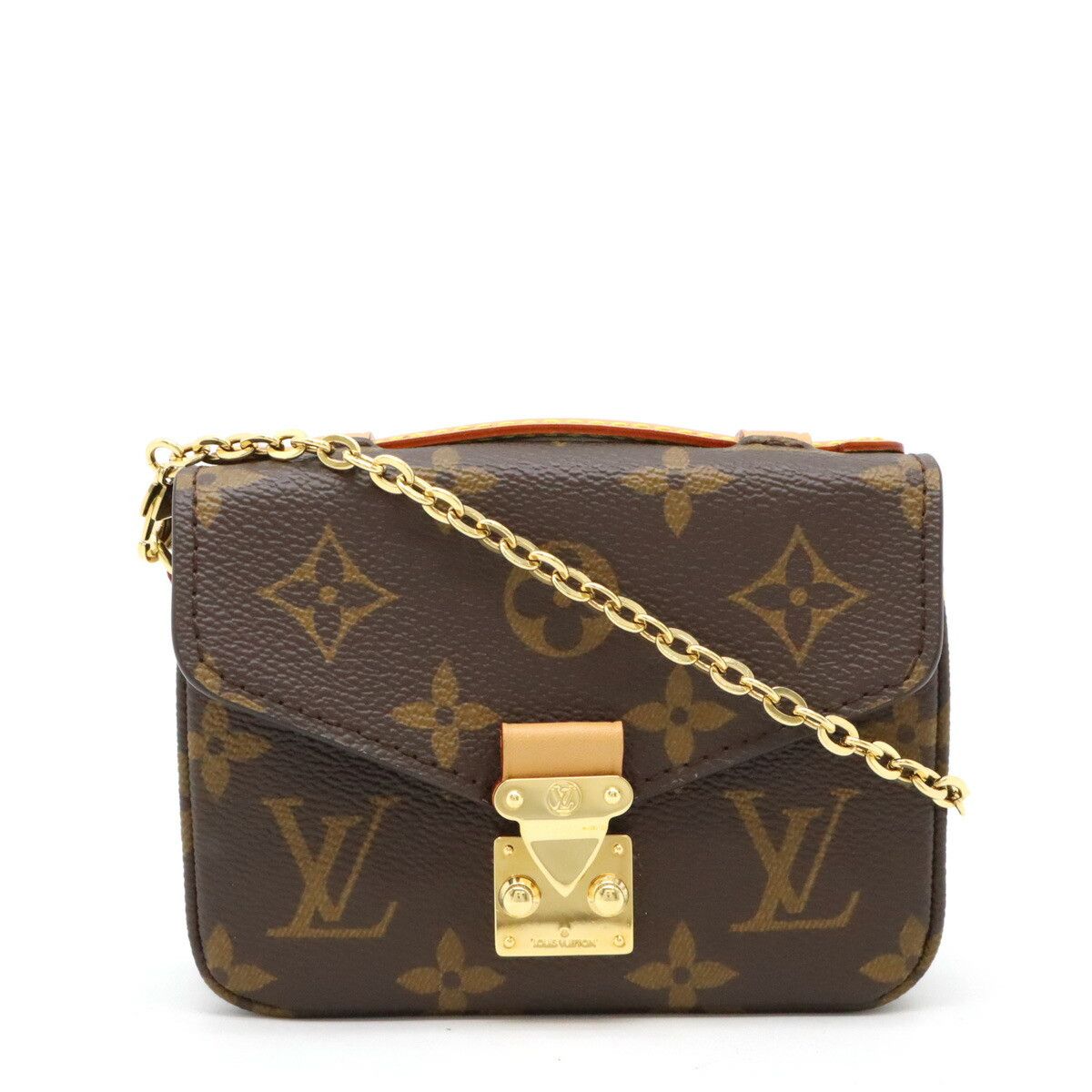 Louis Vuitton Louis Vuitton Micro Metis Monogram 2Way Mini Bag Canvas Crossbody Bag M81267 in Brown, Women's