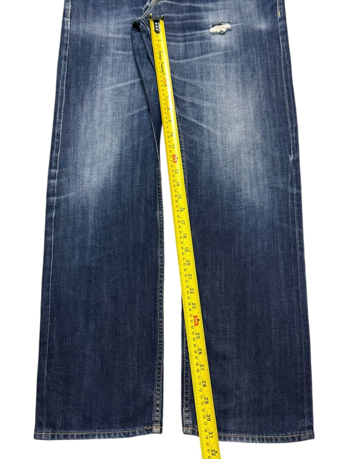 Eddie Bauer Vintage 90s Japan Eddie Bauer Selvedge Faded Wash Straight Size US 34 / EU 50 - 12 Thumbnail