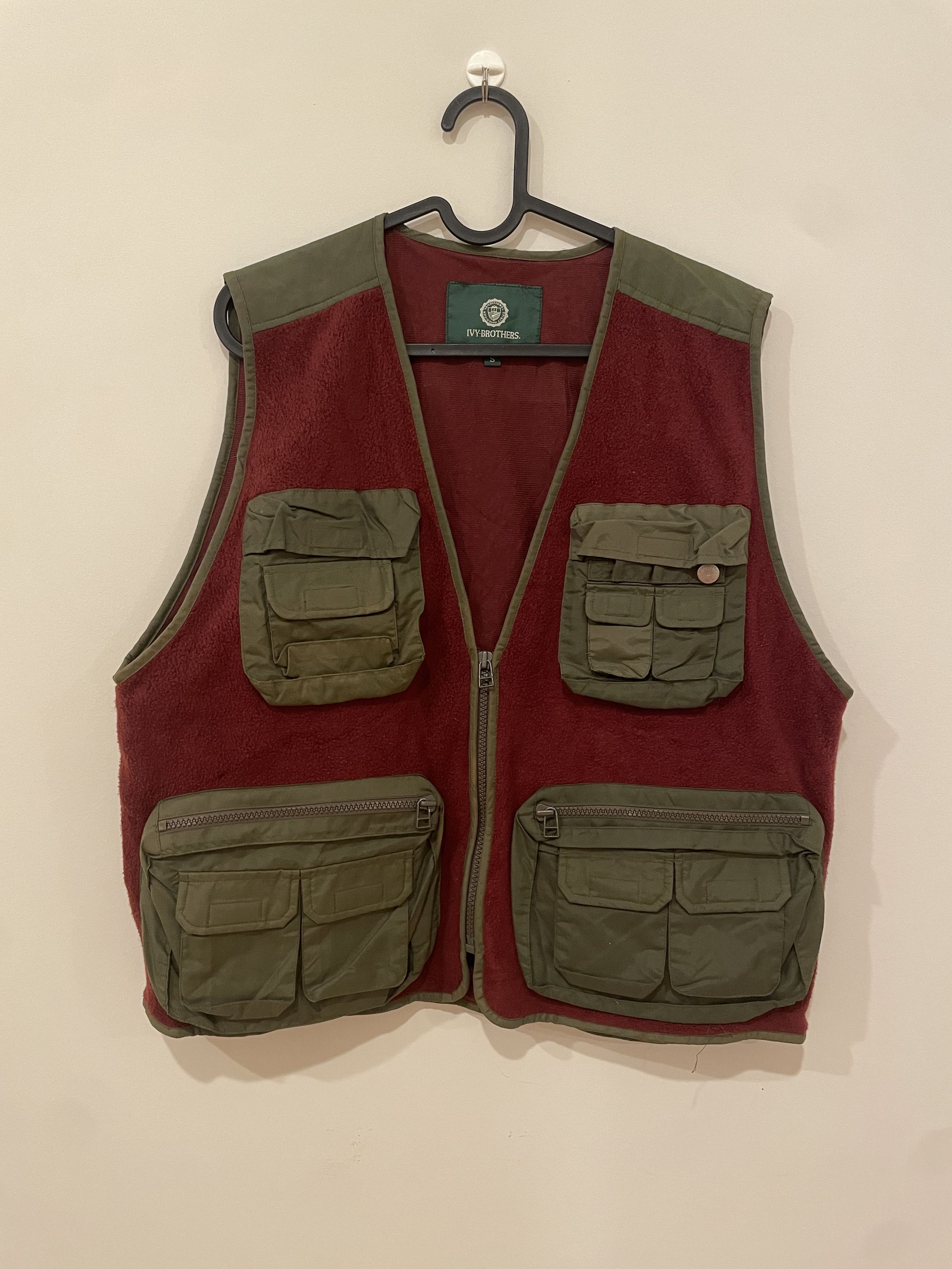 Vintage Multipocket Fleece Vest