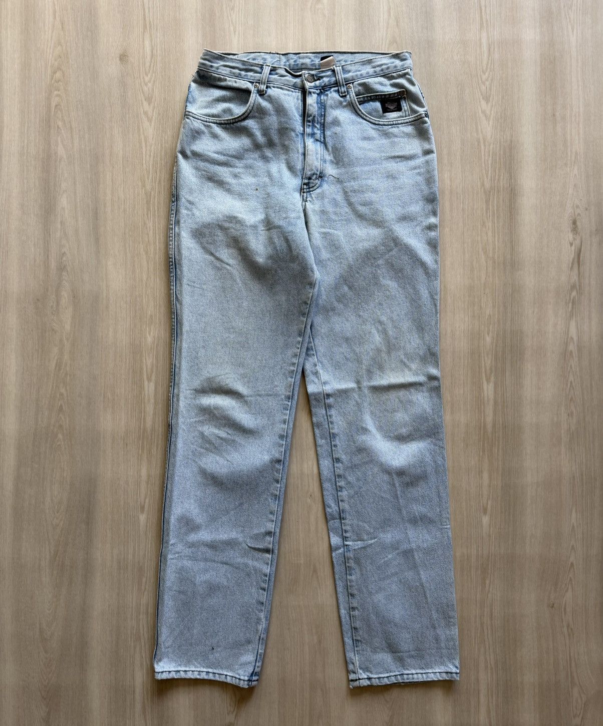 Harley Davidson Vintage Harley Davidson Jeans Made In USA 32x34 *31x33 Size US 31 - 3 Thumbnail