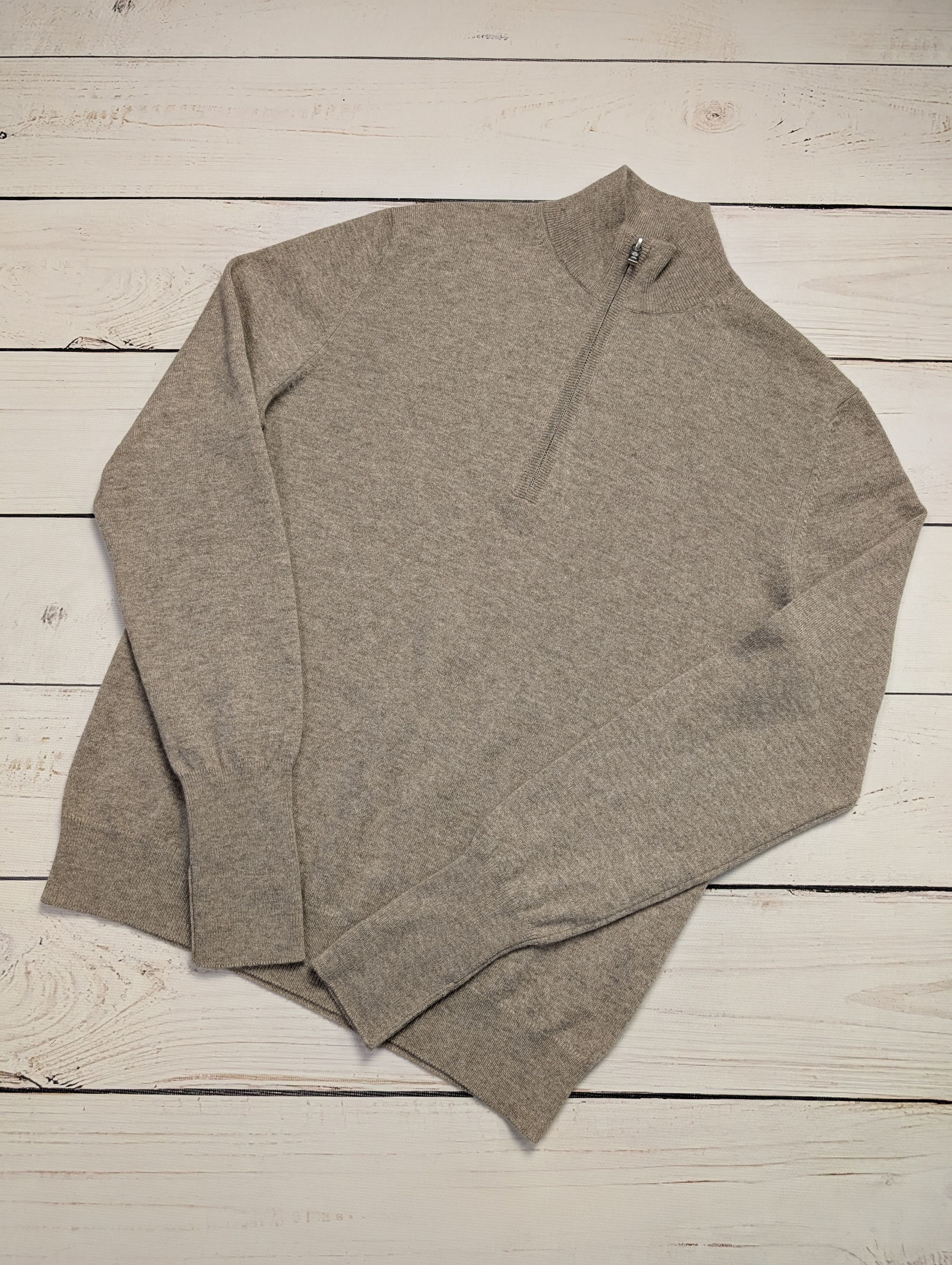 Ballantyne 100% cashmere Ballantyne Half-zip sweater in pure cashmere Size US M / EU 48-50 / 2 - 1 Thumbnail