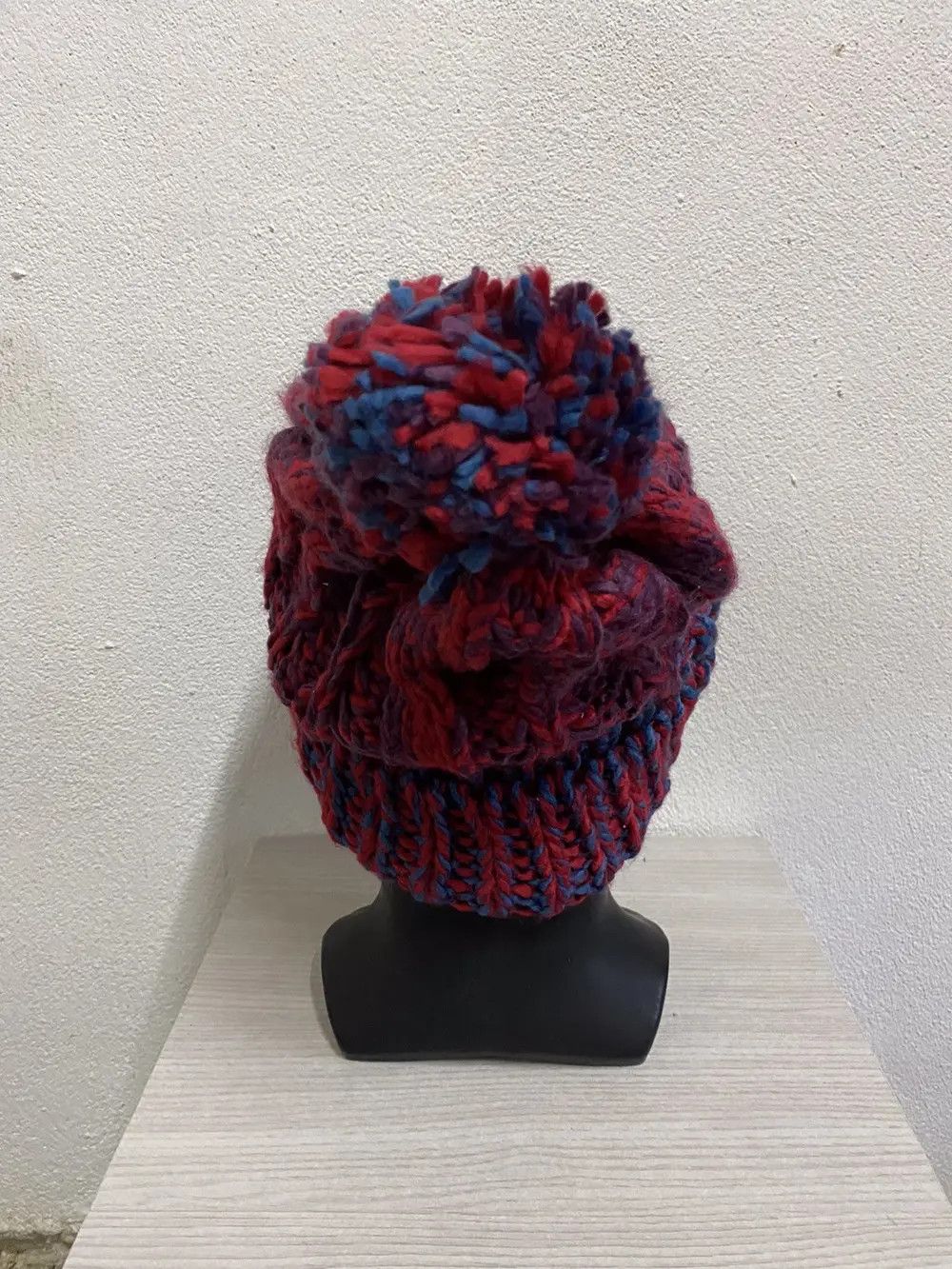Vintage Vintage Manchester Knit Beanie Hat Size ONE SIZE - 4 Thumbnail